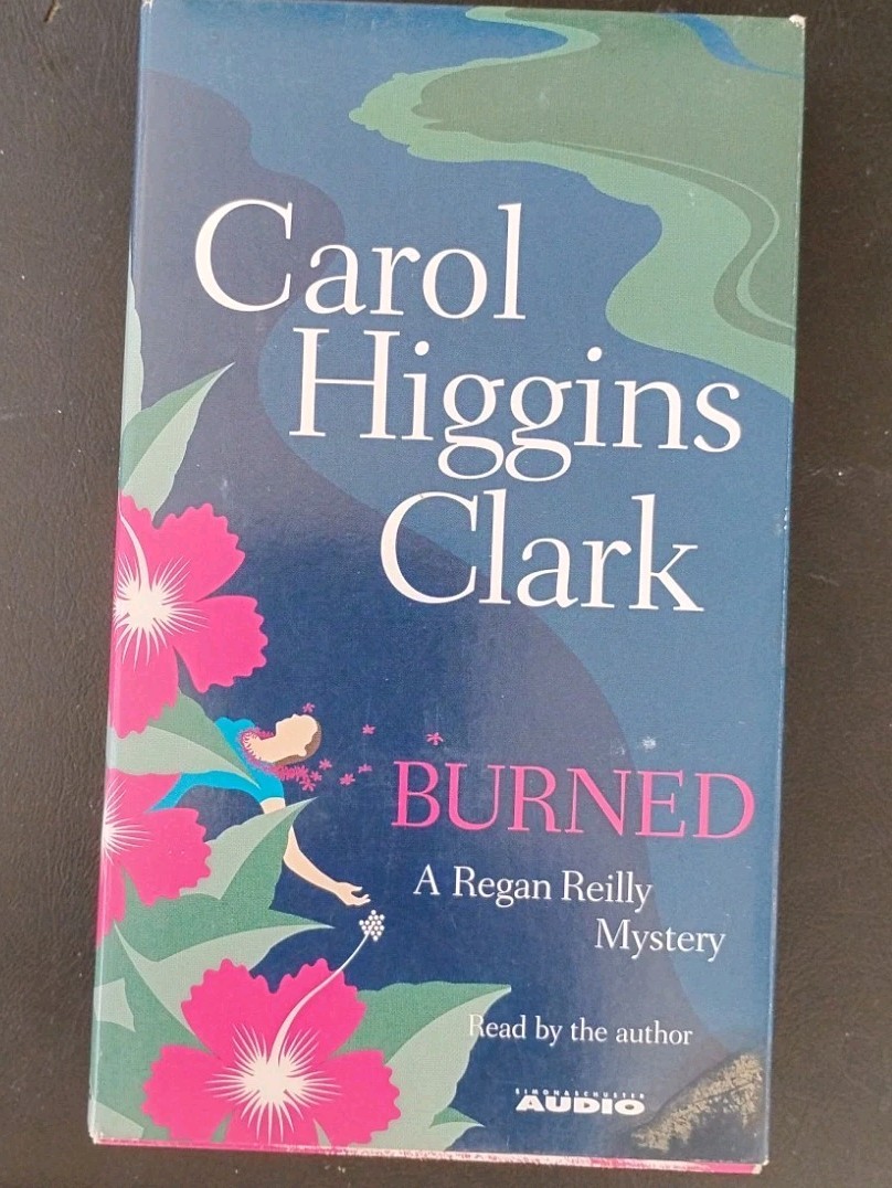 BURNED Audio Book Carol Higgins Clark 3 Cassettes Abridged Mystery Crime 4.5 Hrs