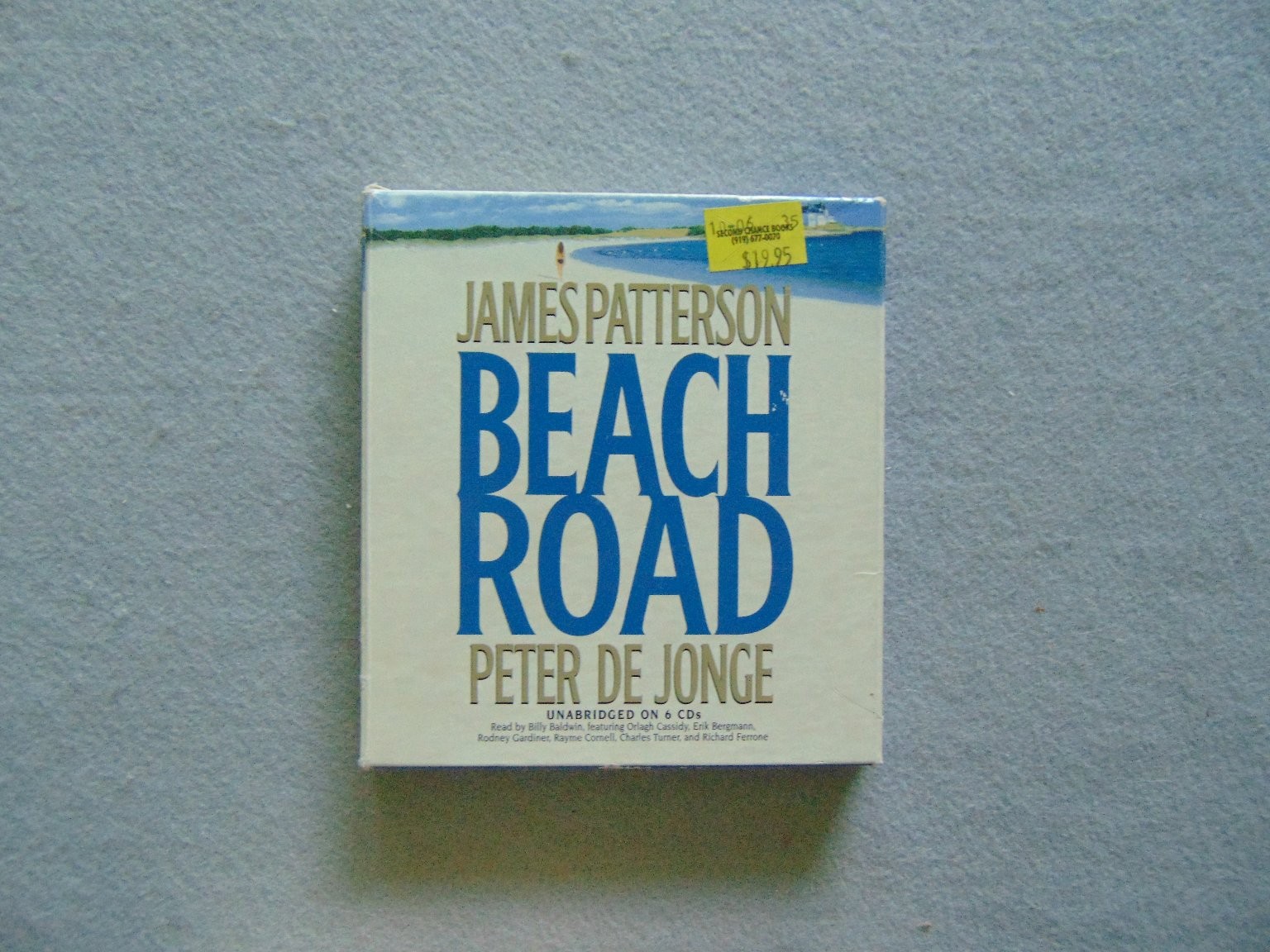 Beach Road by James Patterson Audiobook CDs Unabridged 9 Discs