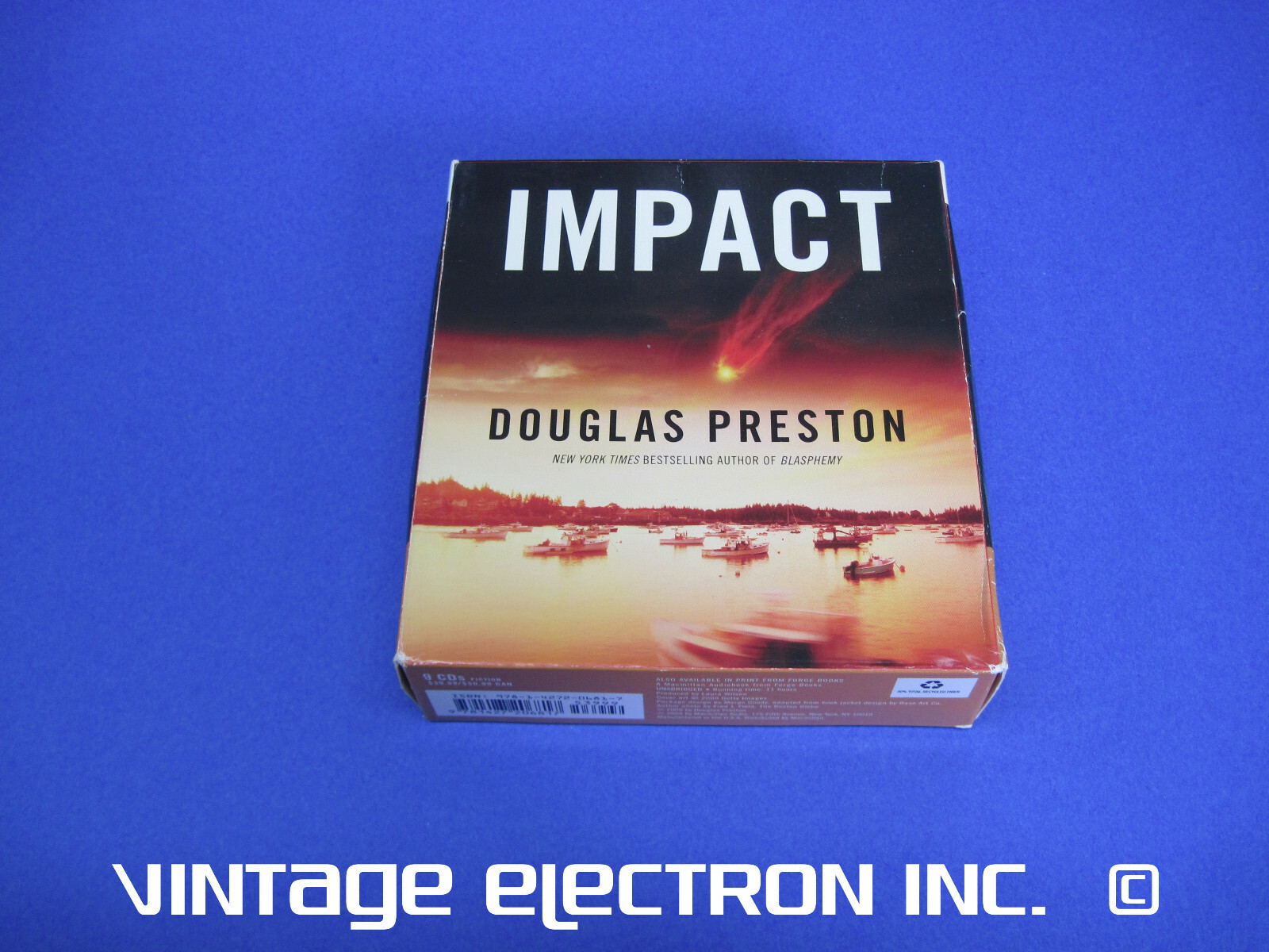 IMPACT — by Douglas Preston: Audio CD, Audiobook, Unabridged (Wyman Ford)