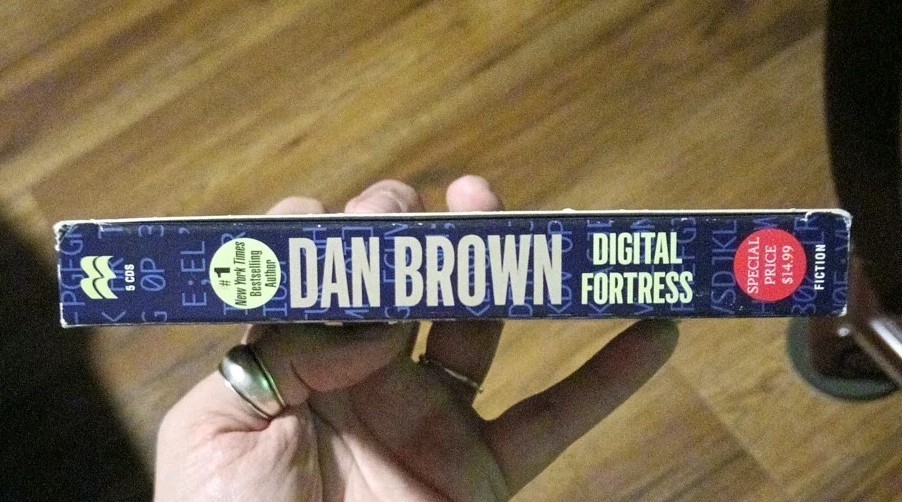 CD Audio Book, Dan Brown, Digital Fortress, 2011, 5 Compact Disc V. G. To E.X.C.