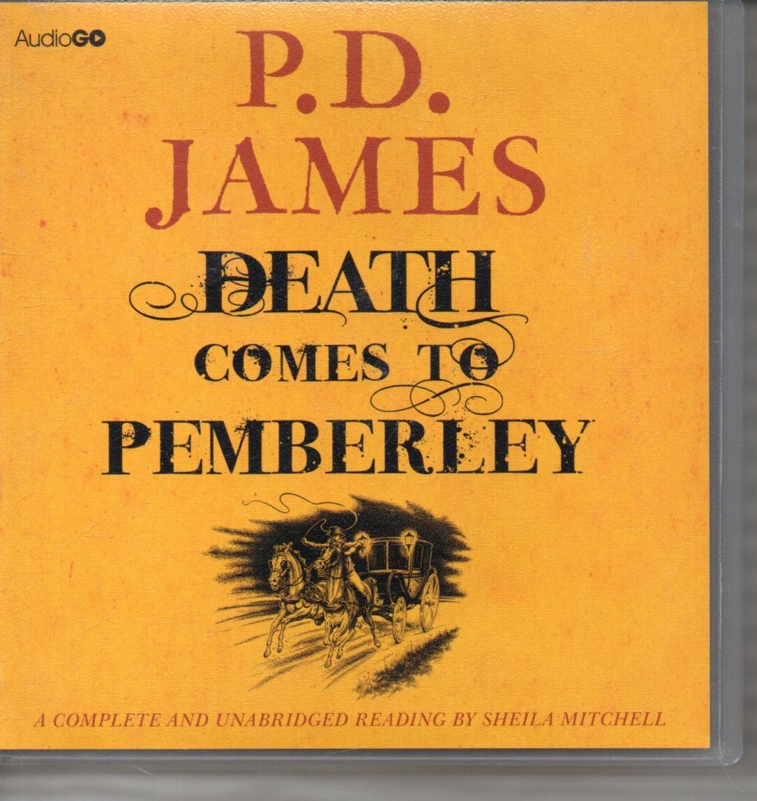 DEATH COMES TO PEMBERLEY by P.D. James — 8xCD Audiobook *Unabridged*