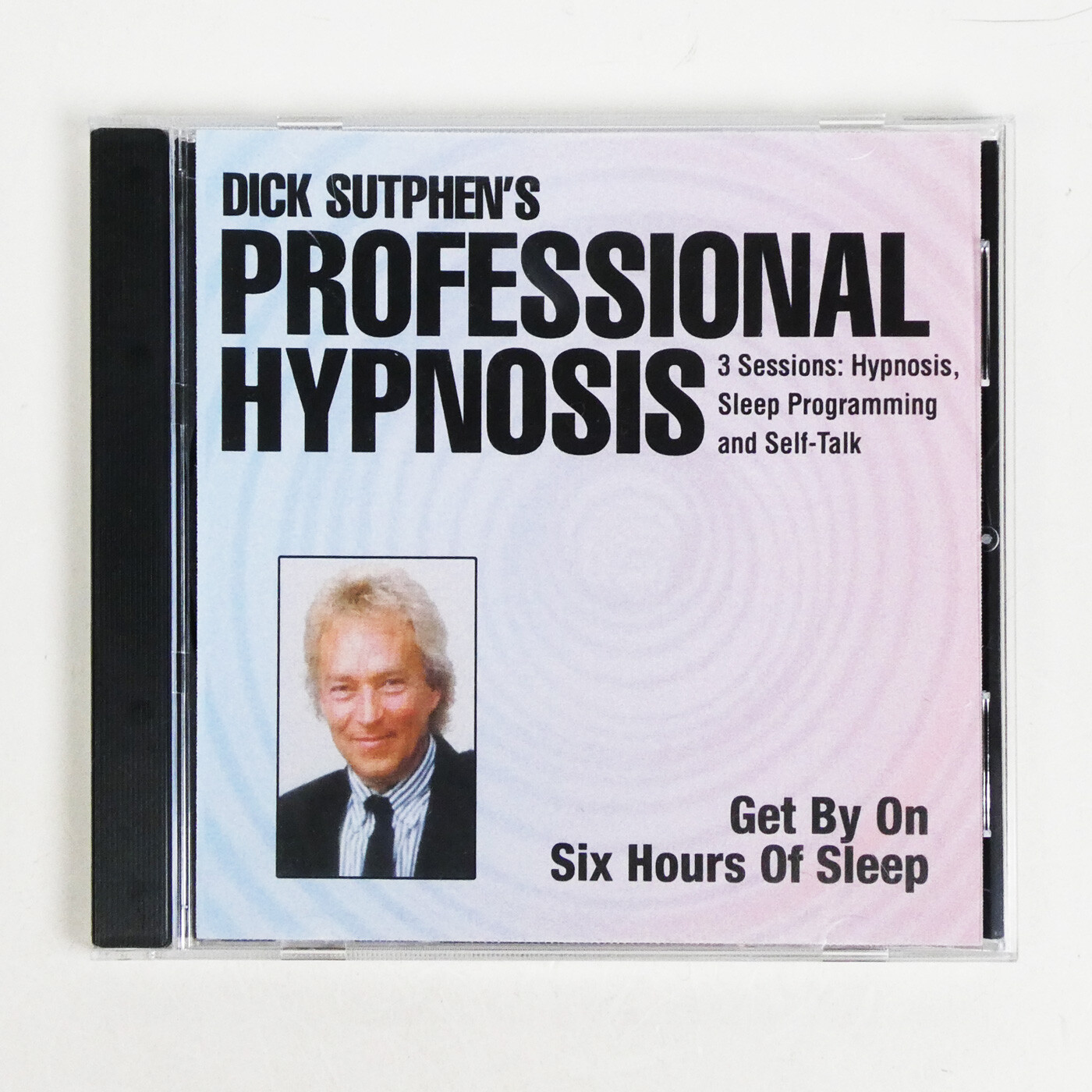 GET BY ON ONLY 6 HOURS OF SLEEP Self Hypnosis CD Dick Sutphen How To Deep Rest