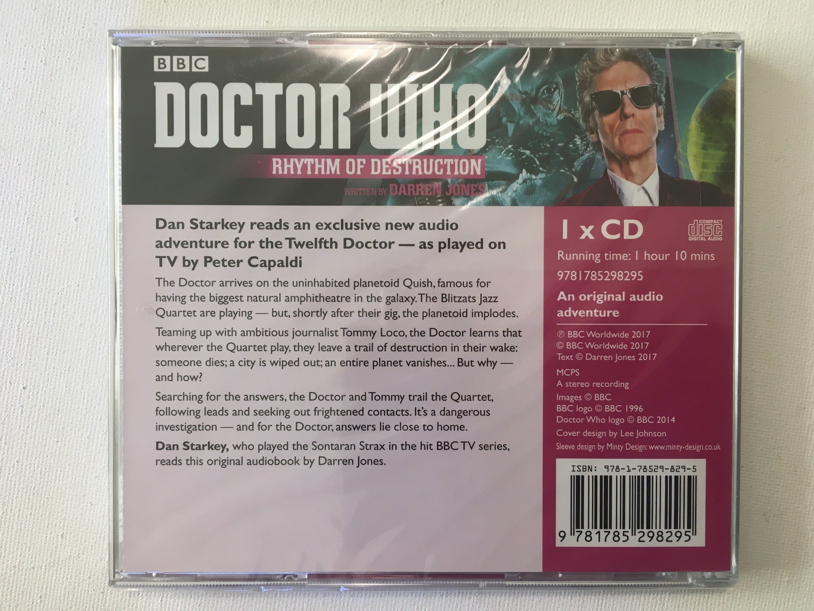 Doctor Who: Rhythm of Destruction : 12th Doctor Audio CD by Darren Jones Sealed.
