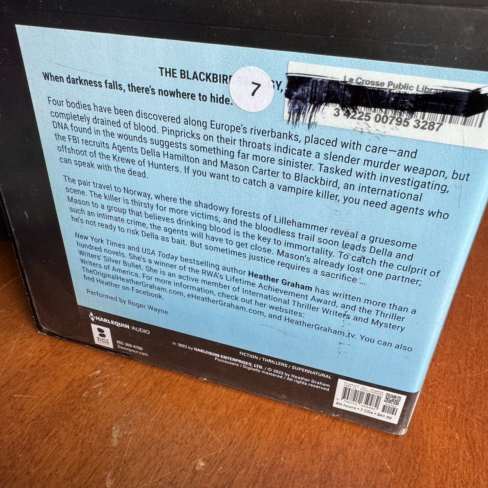 Lot: 3 Heather Graham Audio Book CD Secrets In Dark Whispers At Dusk Danger