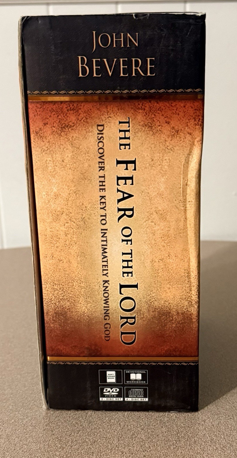 John Bevere The Fear of the Lord Multimedia Curriculum -Complete Book DVD CD Set