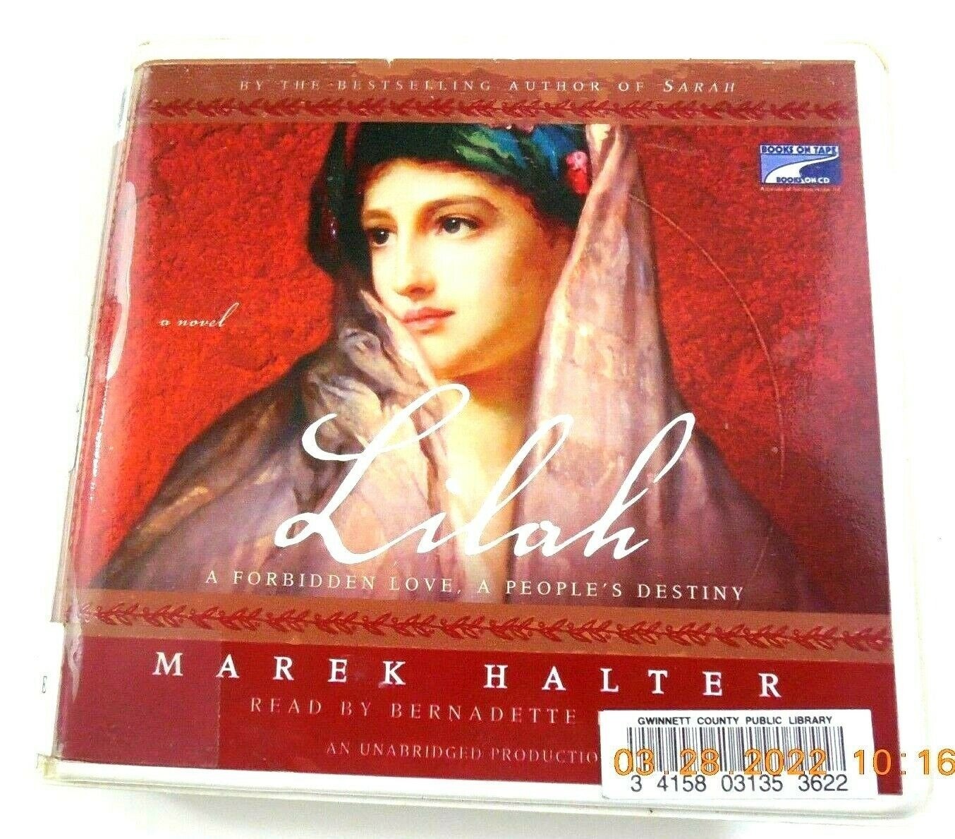 Lilah By Marek Halter Audiobook Preformed By Bernadette Dunne 7 34 Hours