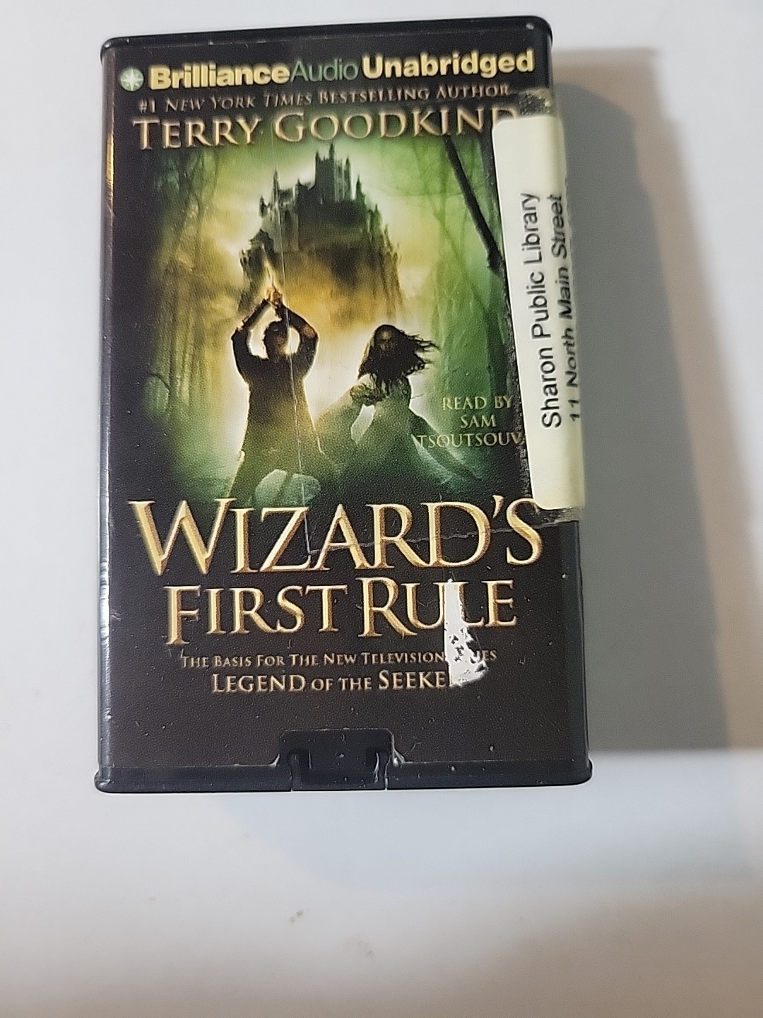 Wizards first rule terry goodkind Playaway All In One Audiobook Sam Tsoutsouvas