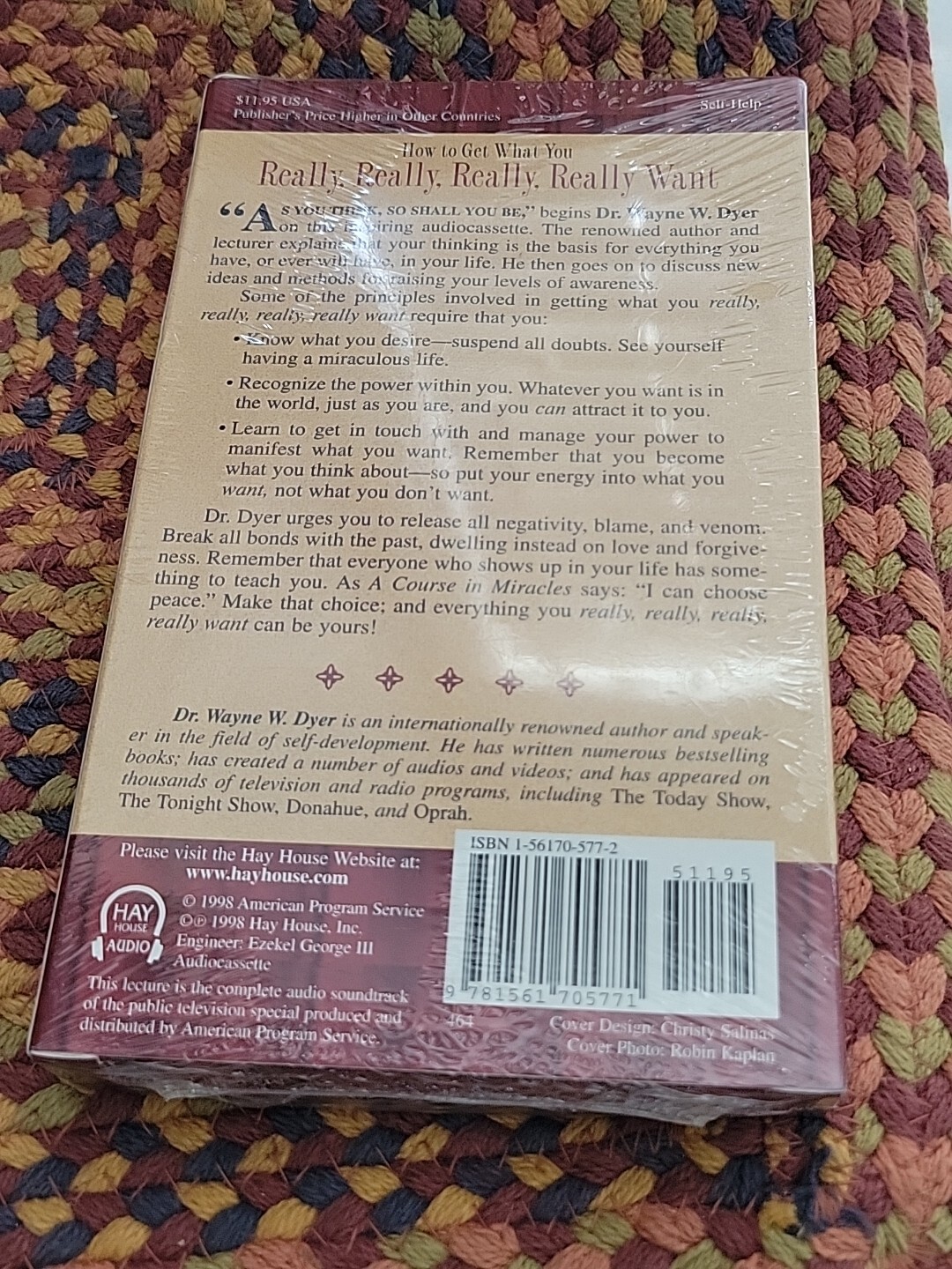 Dr. Wayne w. Dyer -How To Get What You Really, Really, Want Audio Cassette Tape