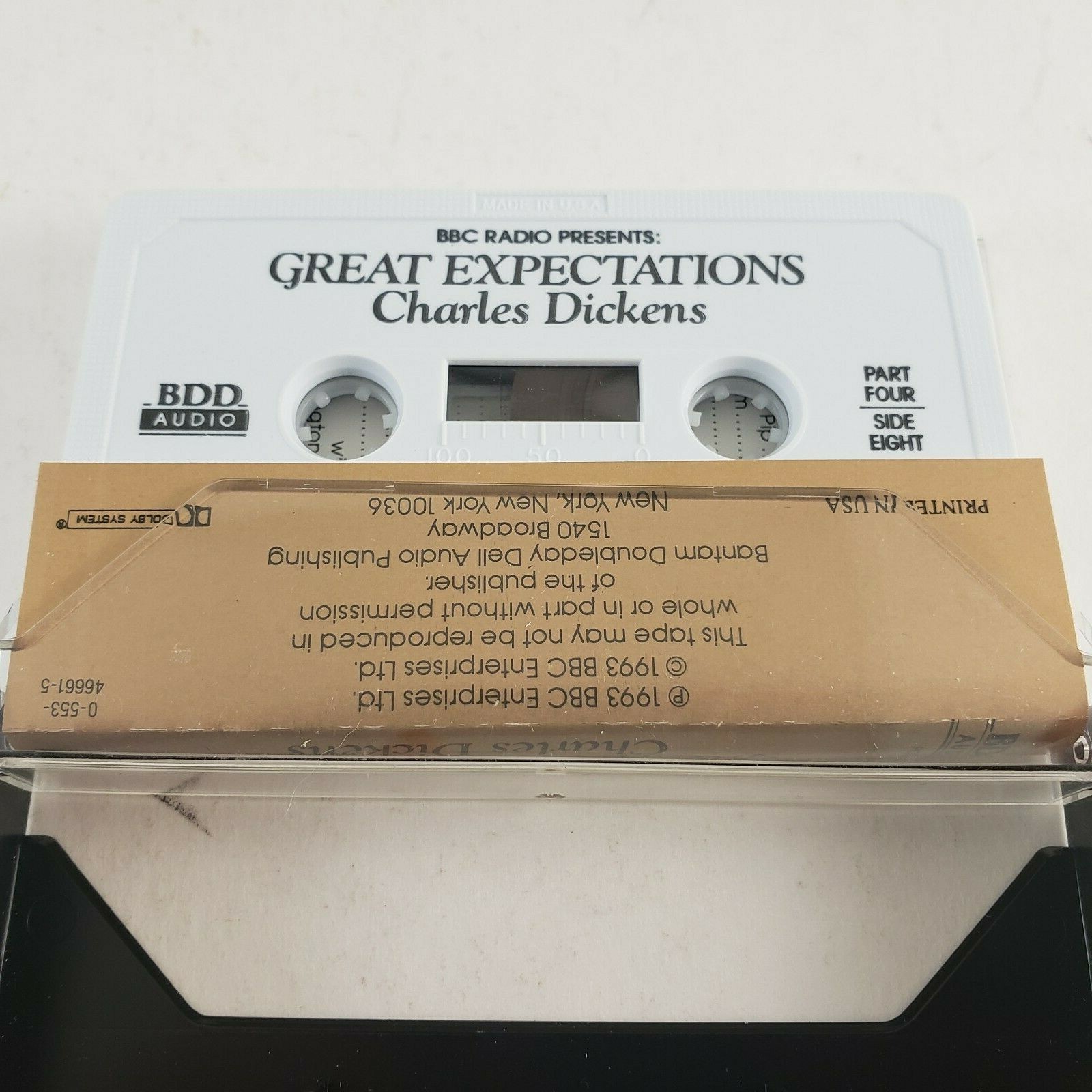 Great Expectations by Charles Dickens on a BBC Radio Presents 1993 4 Cassettes