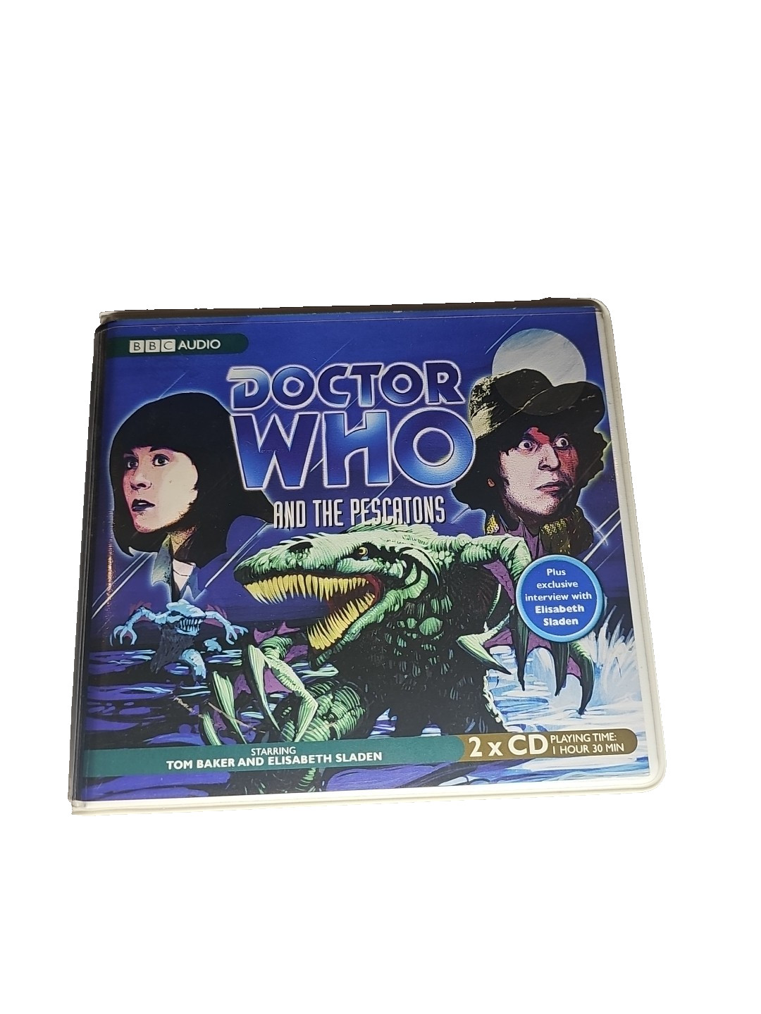 Doctor Who And The Pescatons BBC Audio 2 CD Set 1 Hr 30 Min Exclusive Interview