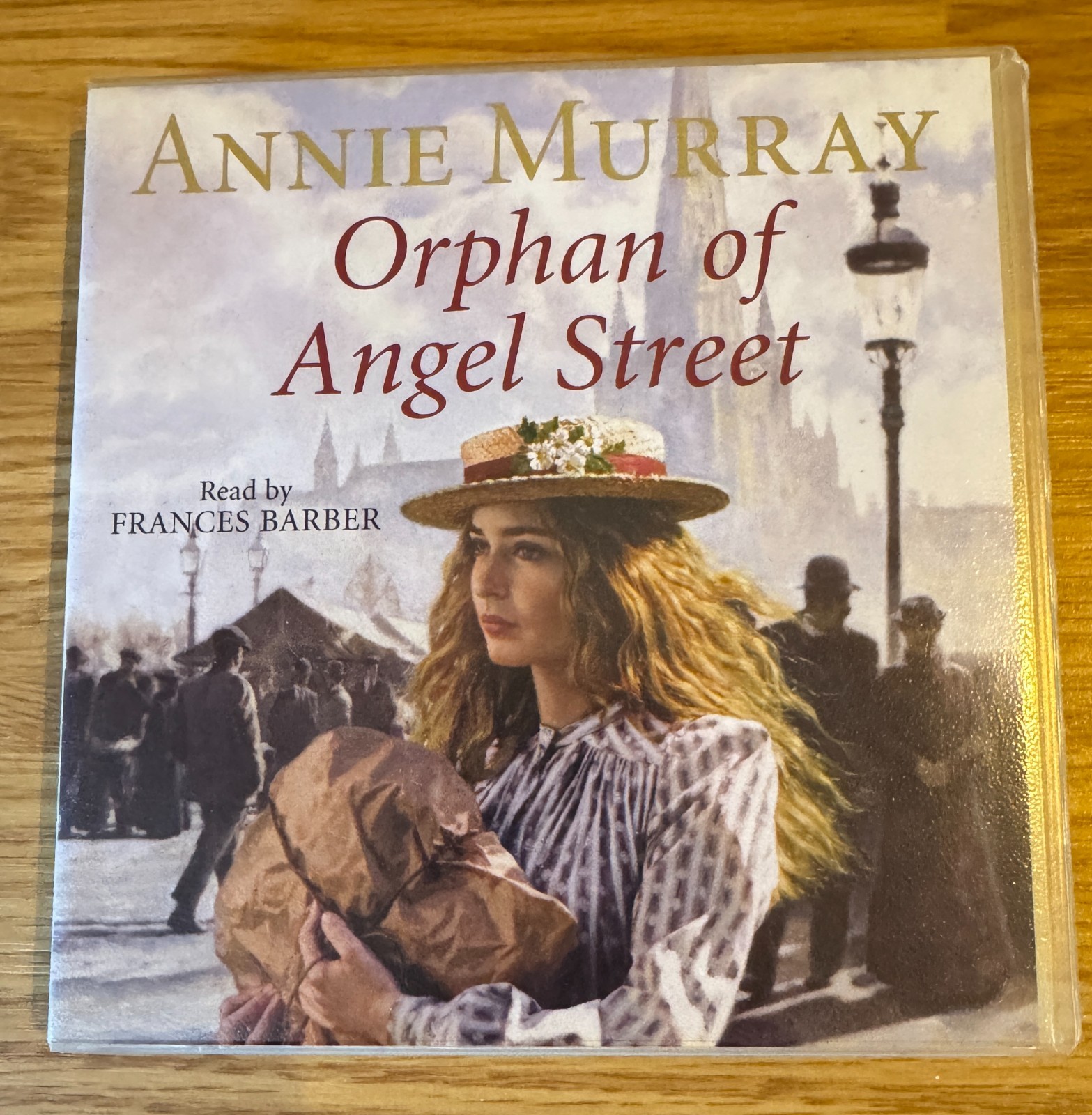 AUDIO BOOK Annie Murray Orphan of Angel Street on 3 x CDs read by Frances Barber