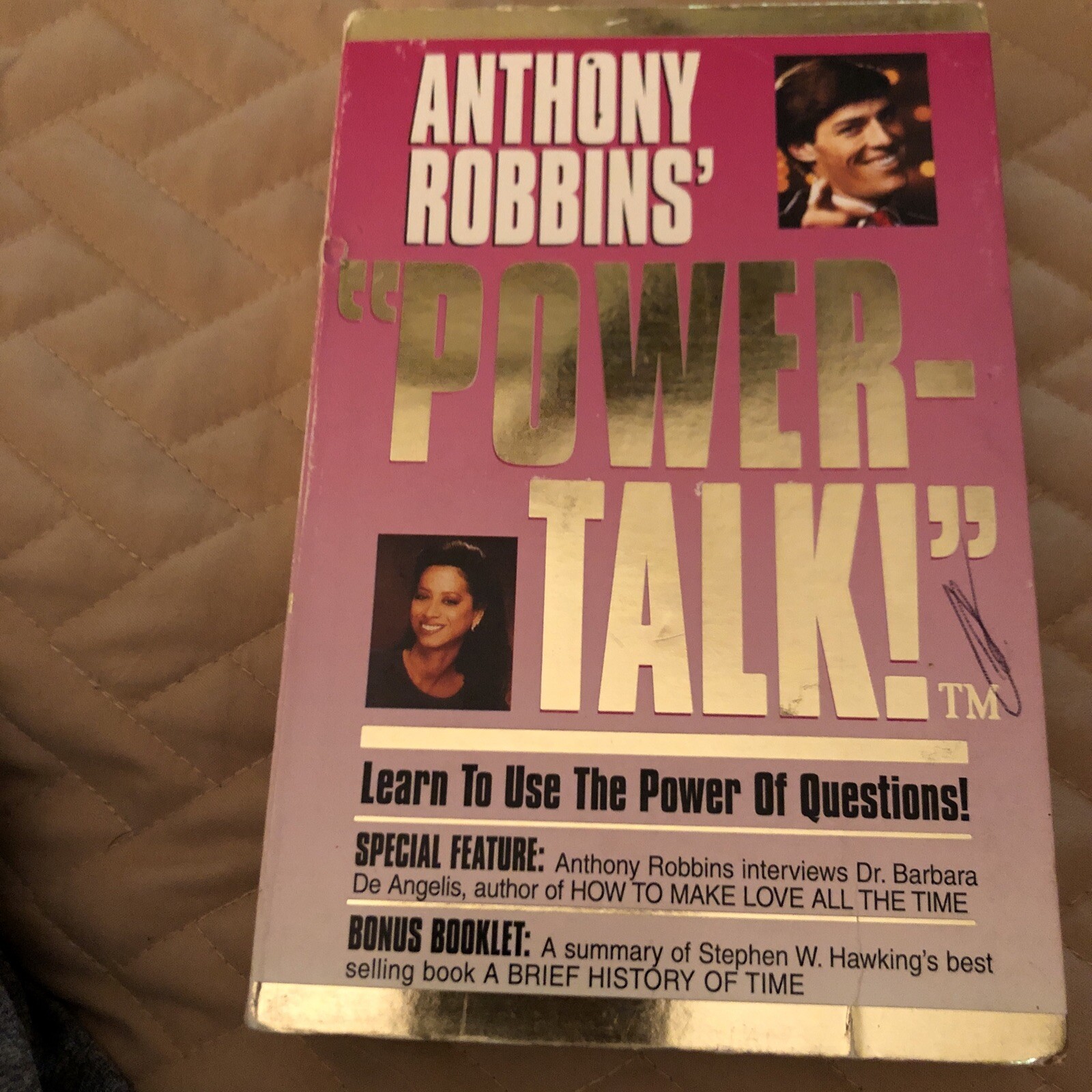 Anthony Robbins Power Talk Cassette The Power Of Questions — Rare & Out Of Print