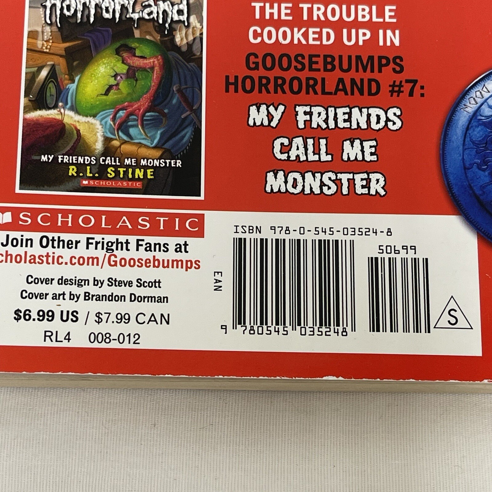 Be Careful What You Wish For Classic Goosebumps #7 Paperback R L Stine Chapter