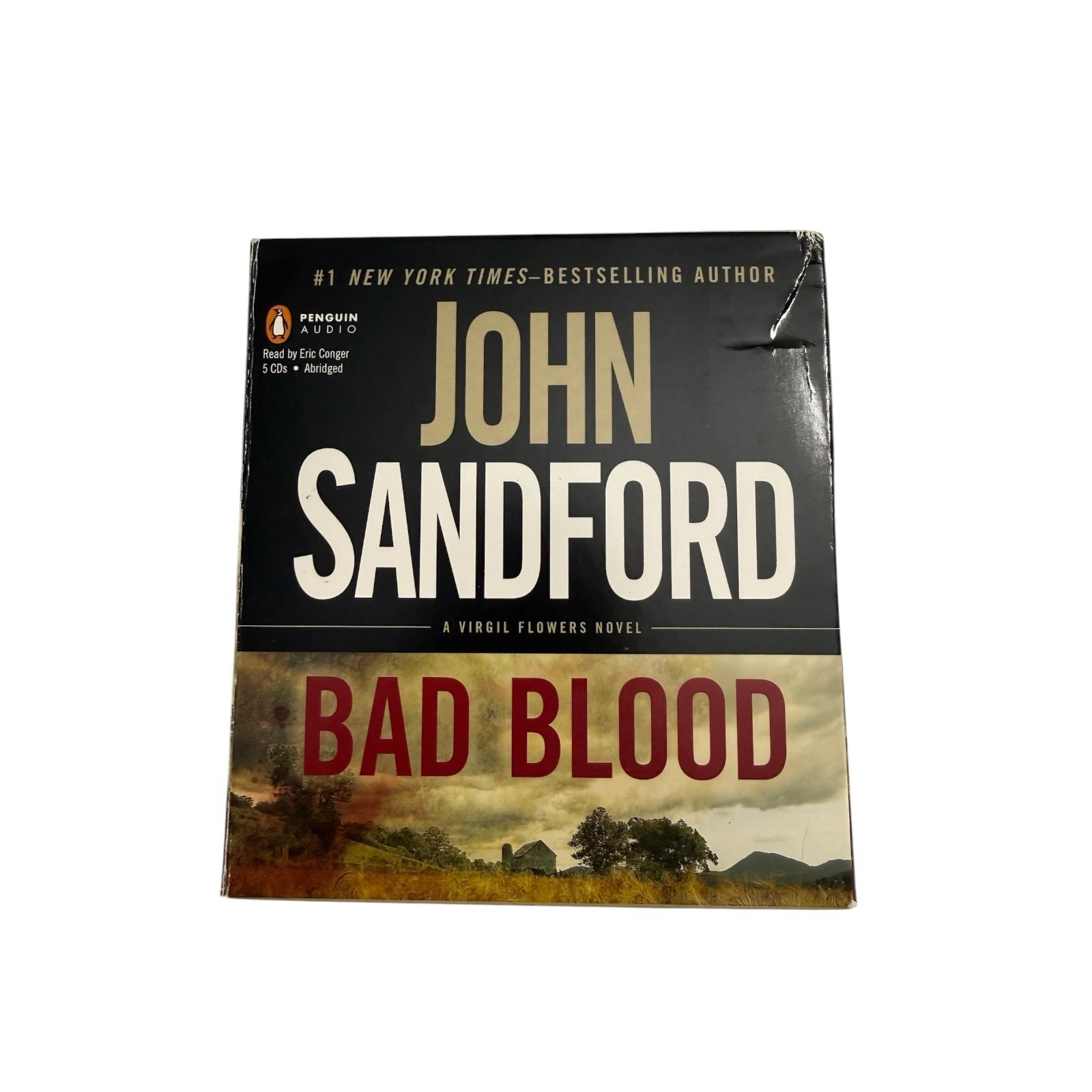 Bad Blood by John Sandford Abridged Audiobook CD