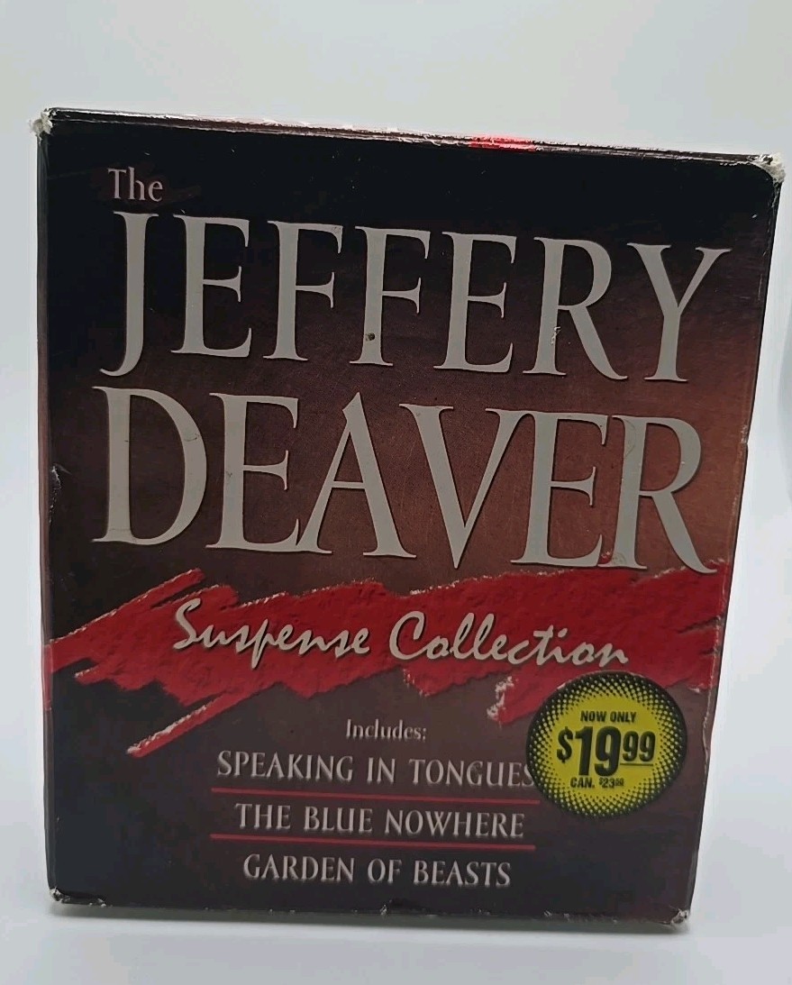 The Jeffery Deaver Suspense Collection Audiobook 3 Novel 15 CD Set