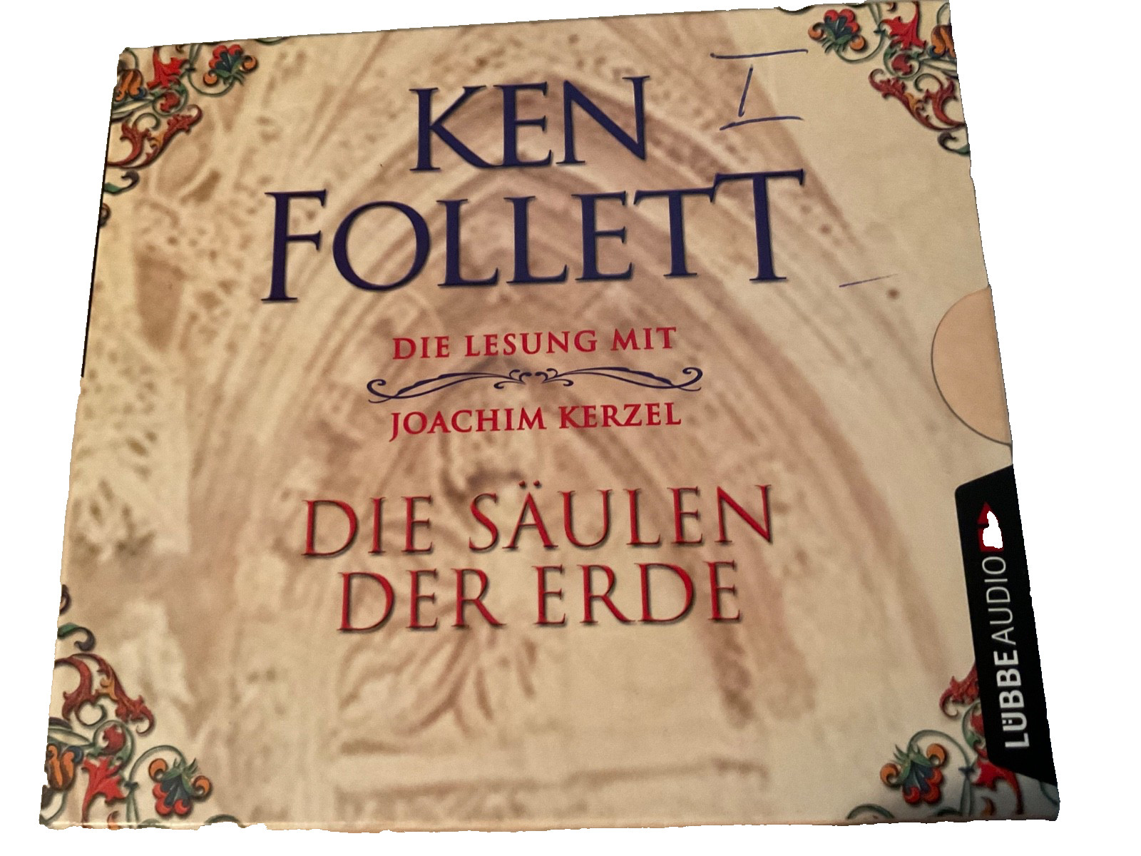 DIE SAULEN DER ERDE BY KEN FOLLETT, GERMAN AUDIOBOOK
