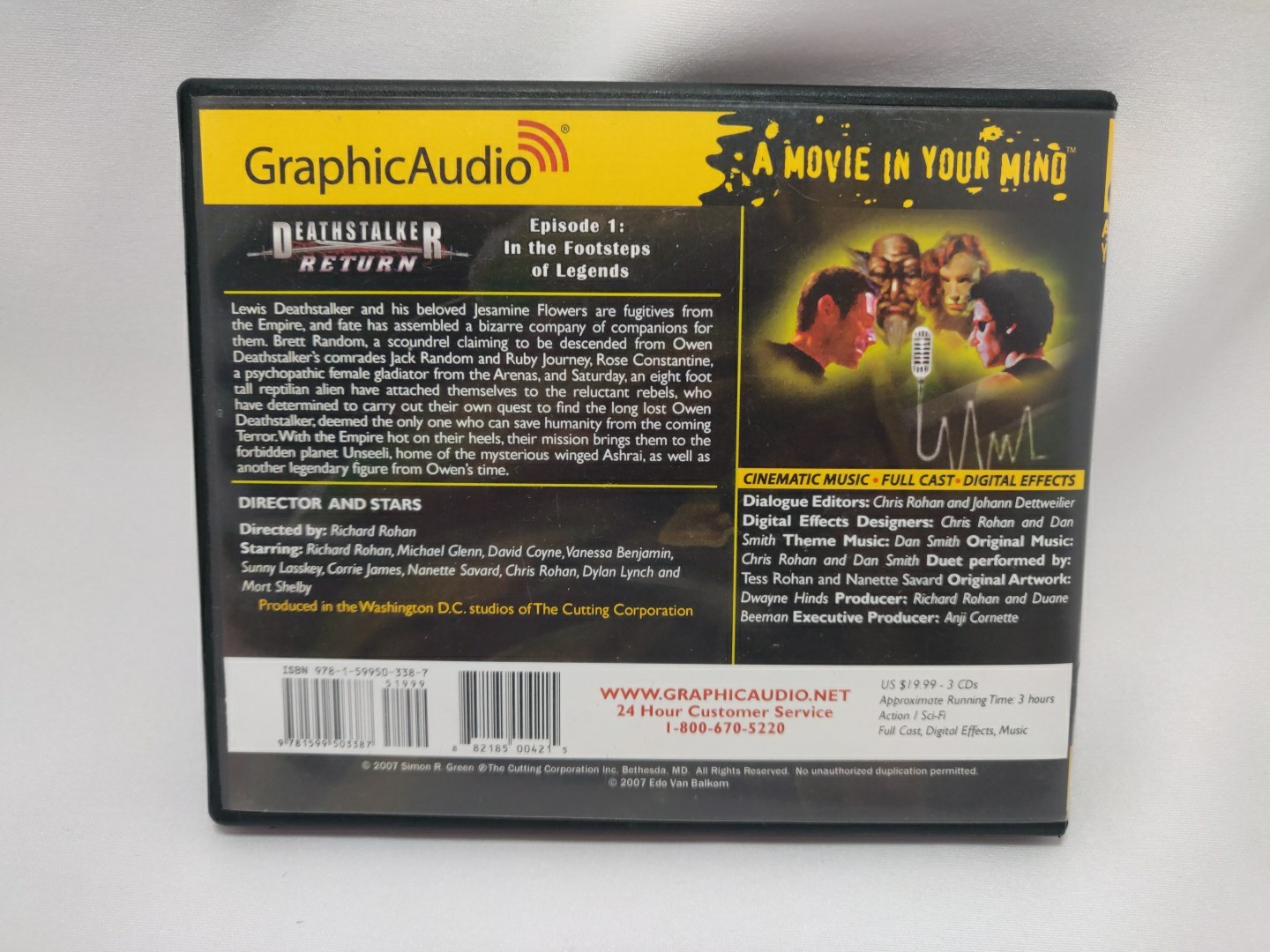 Deathstalker: Return by Simon R. Green — Episode 1 Graphic Audio Books 3 CD