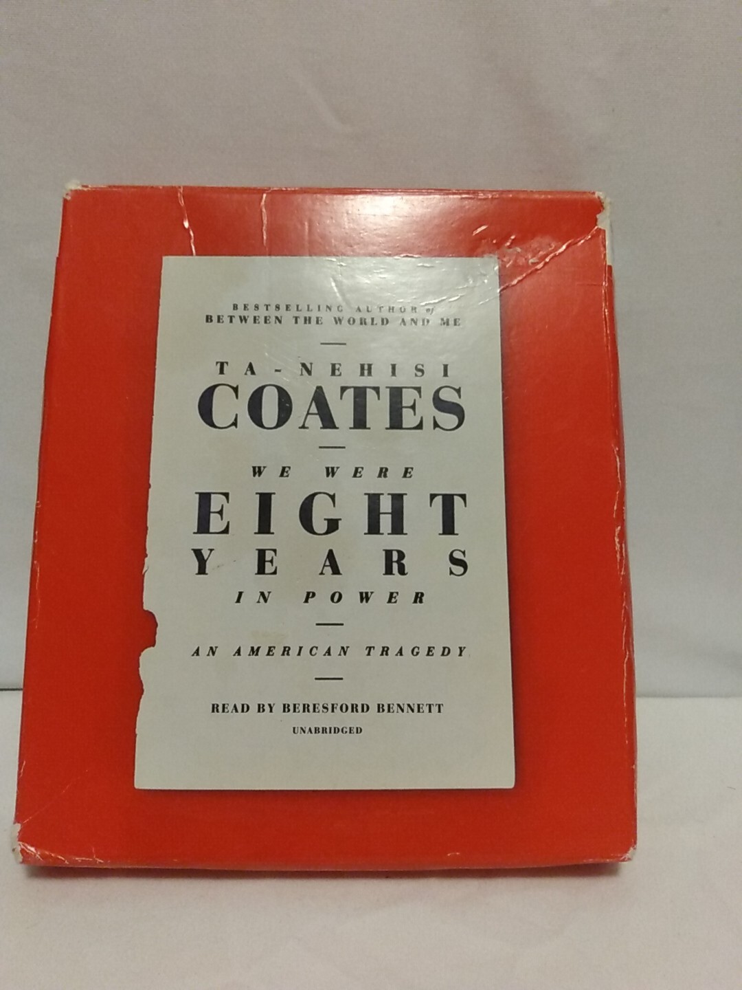 We Were Eight Years in Power: An American Tragedy — Ta-Nehisi Coates — CD (x11)