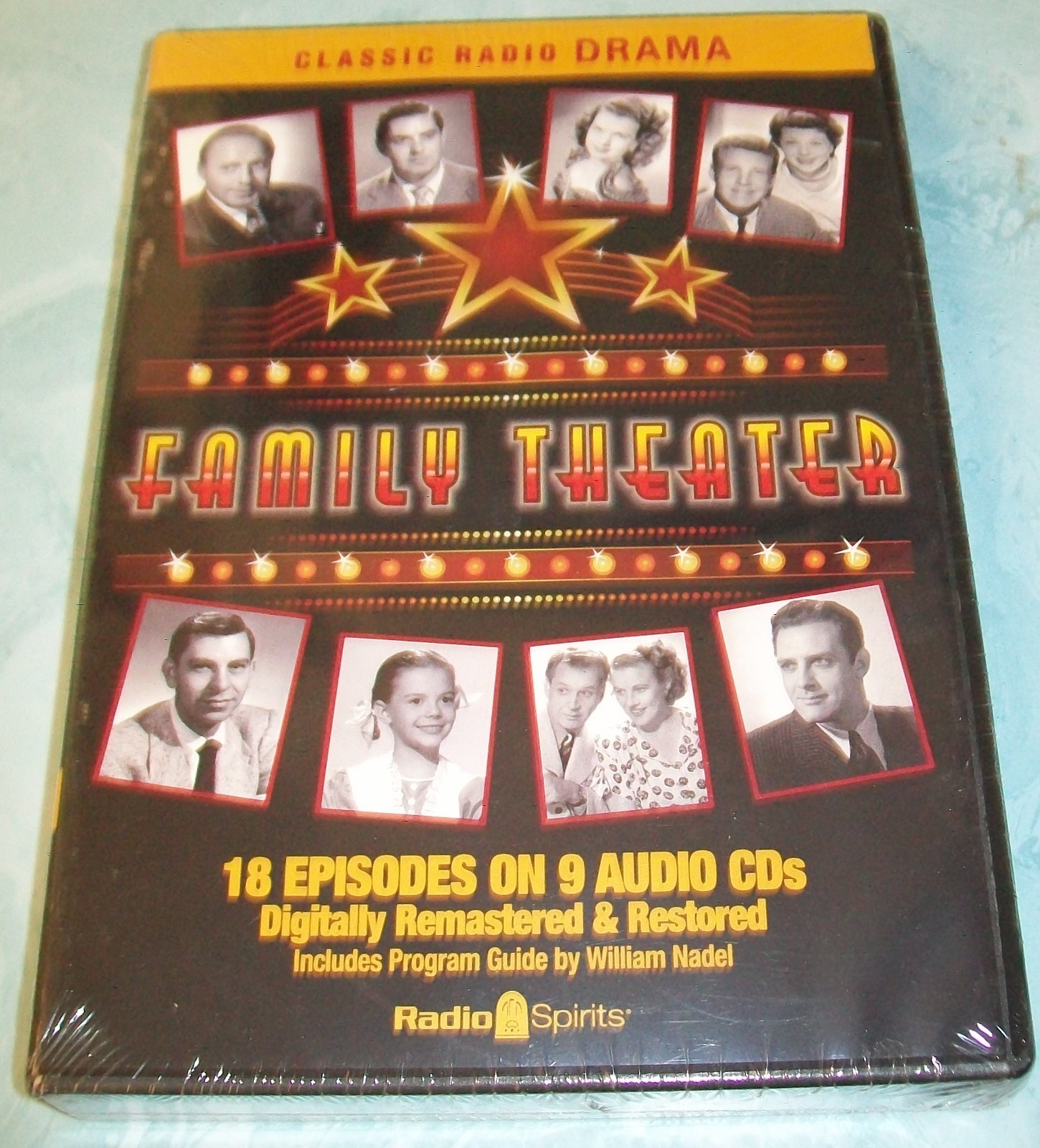 Family Theater (9-CD Set, Radio Spirits) New Unopened!