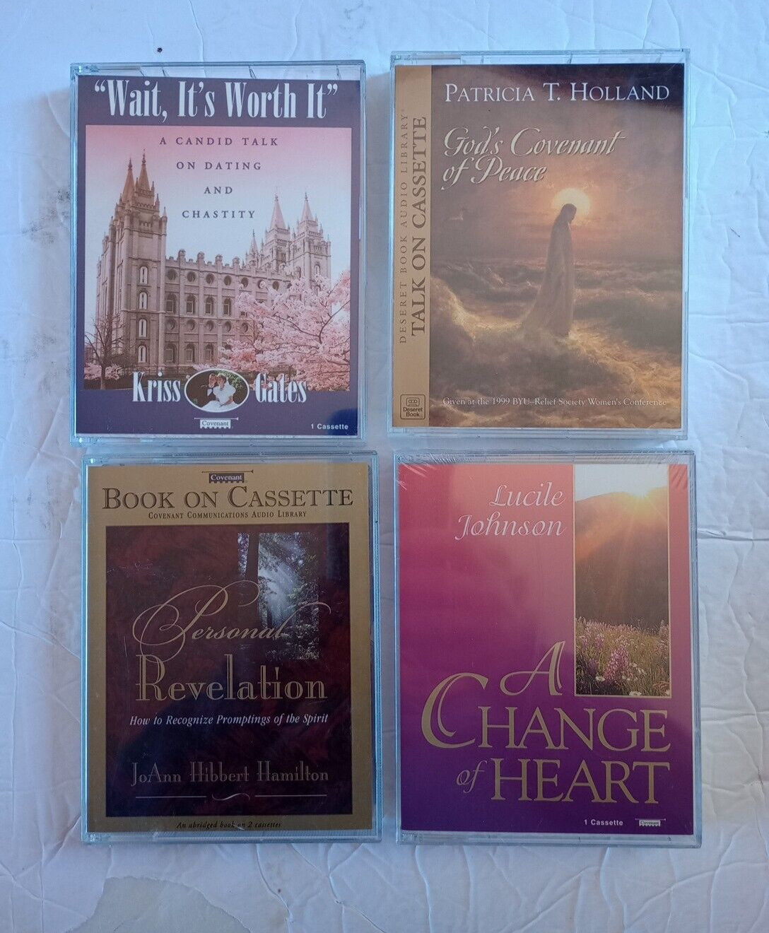 LDS Mormon Books & Talks On Audio Cassette Huge Lot (21) Inspiration Religious
