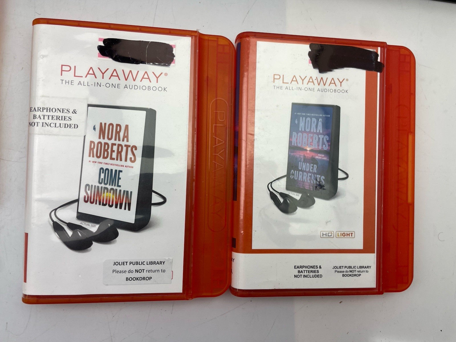 ⭐️ J.D. Robb / Nora Roberts Audiobook MP3-CD Lot of 13 Audio Books 2 Playaway⭐️