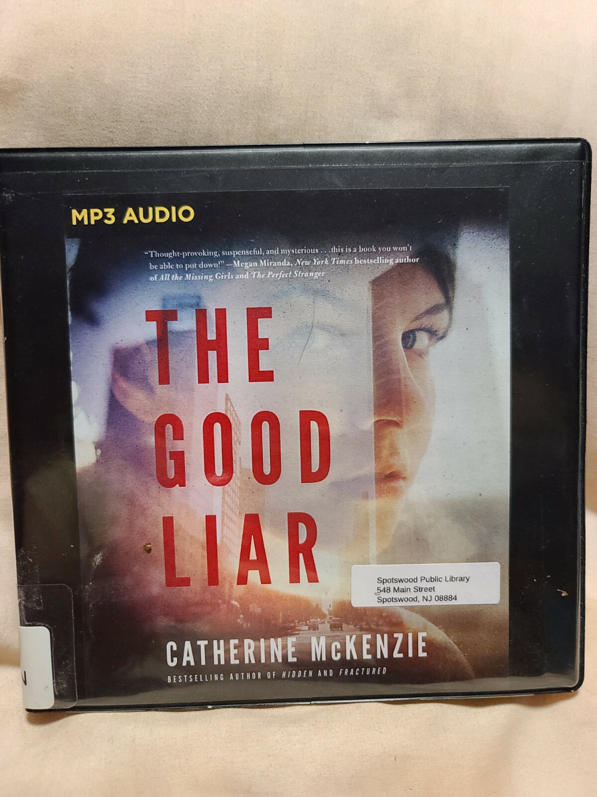 Shelf162D Audiobook~ The good liar — Catherine Mckenzie