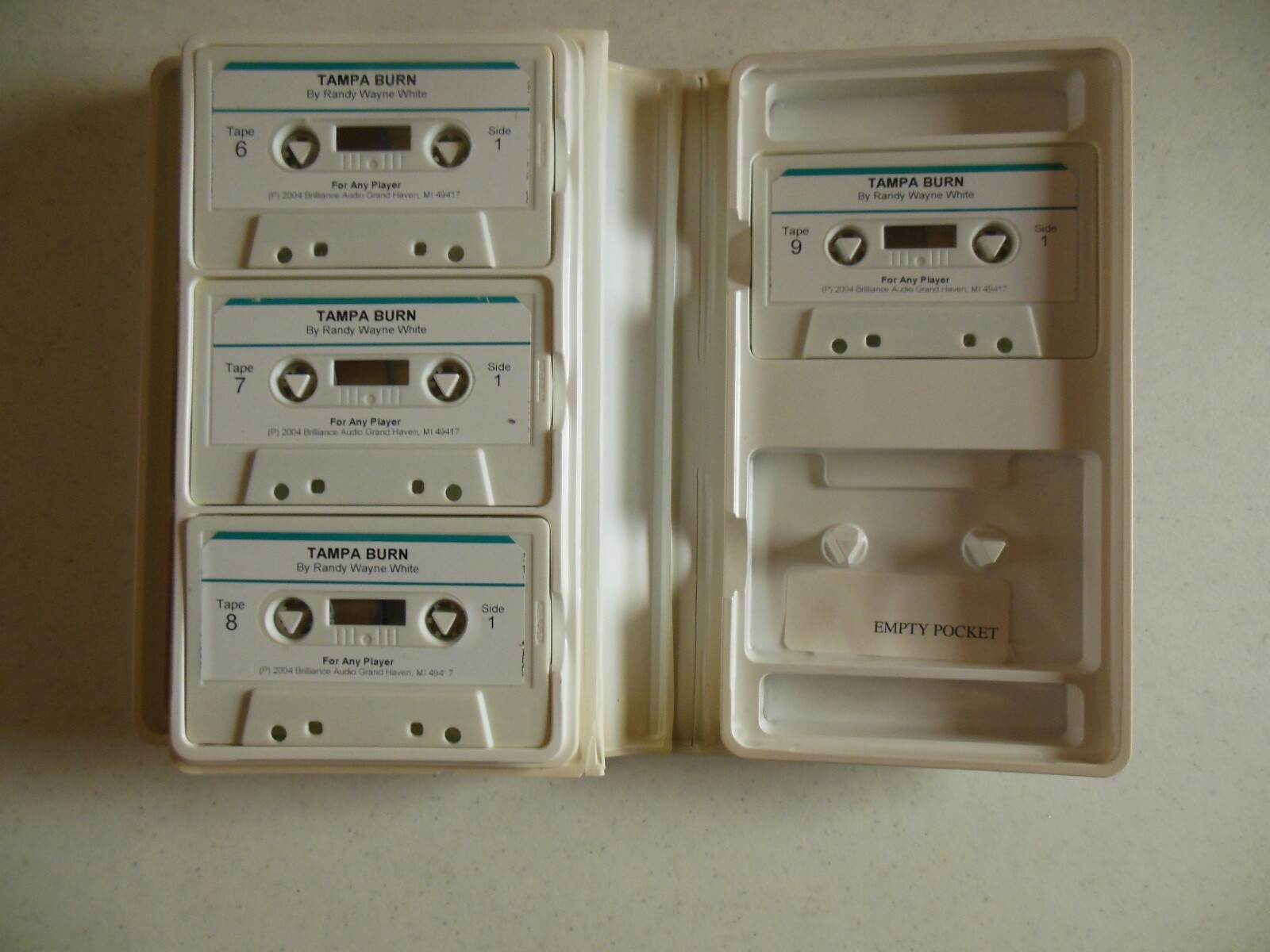 Randy Wayne Tampa Burn Unabridged Cassette Audiobook