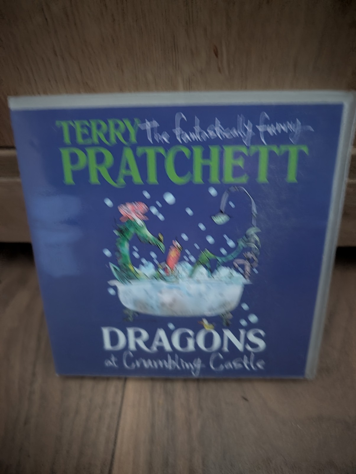 DRAGONS AT CRUMBLING CASTLE by Terry Pratchett — 4xCD Audiobook