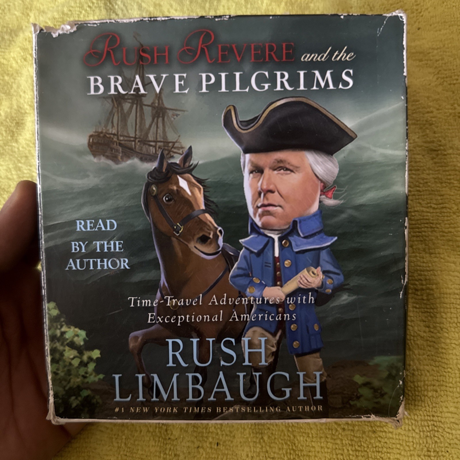 Rush Revere and the Brave Pilgrims Time-Travel Adventures w Exceptional AMercans