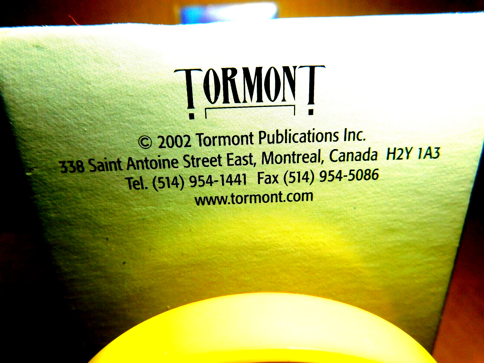 Tormont Publication Inc~Make A Wish Little Bear! Music Box Glow In The Dark 2002