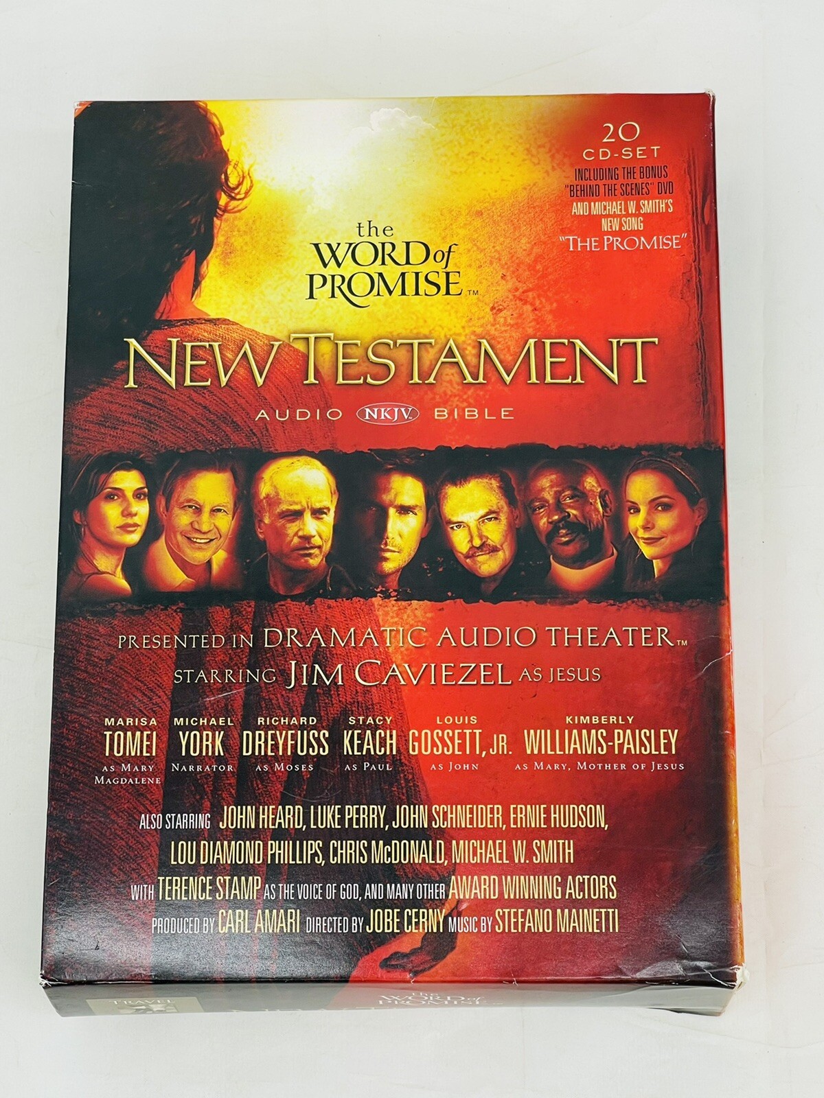 The Word of Promise New Testament by Thomas Nelson (20 Cd-Set)