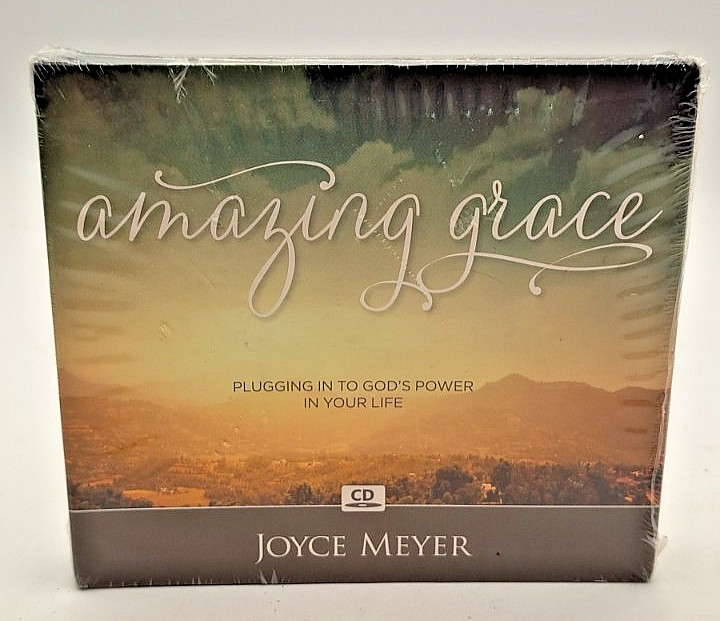 Amazing Grace Plug Into God’s Power Audio Book Joyce Meyer Religion New Sealed