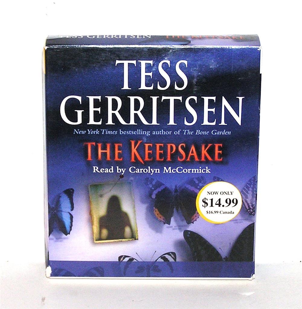 BOOK/AUDIOBOOK CD Tess Gerritsen Fiction Novel Thriller THE KEEPSAKE