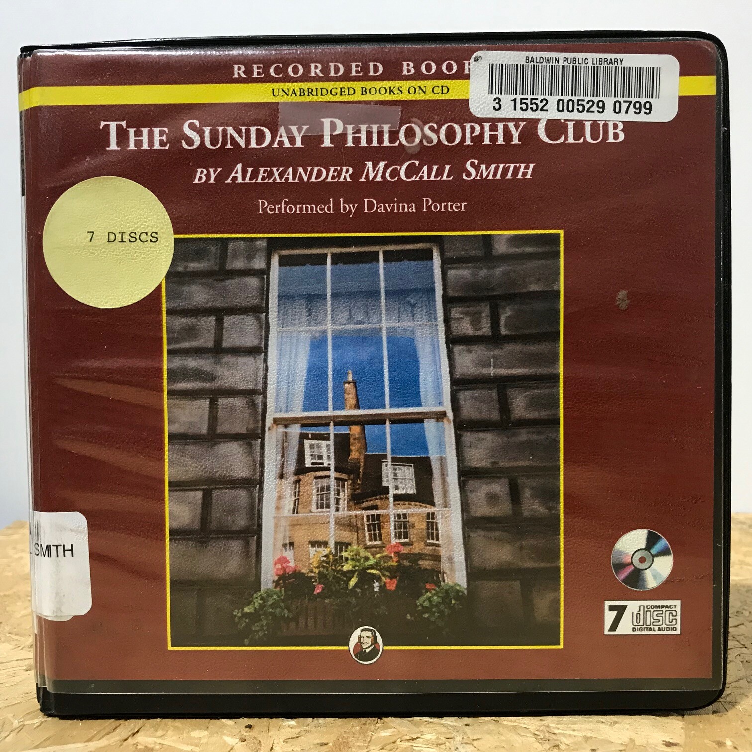 The Sunday Philosophy Club Ex Library 7 CD Unabridged Audiobook McCall Smith