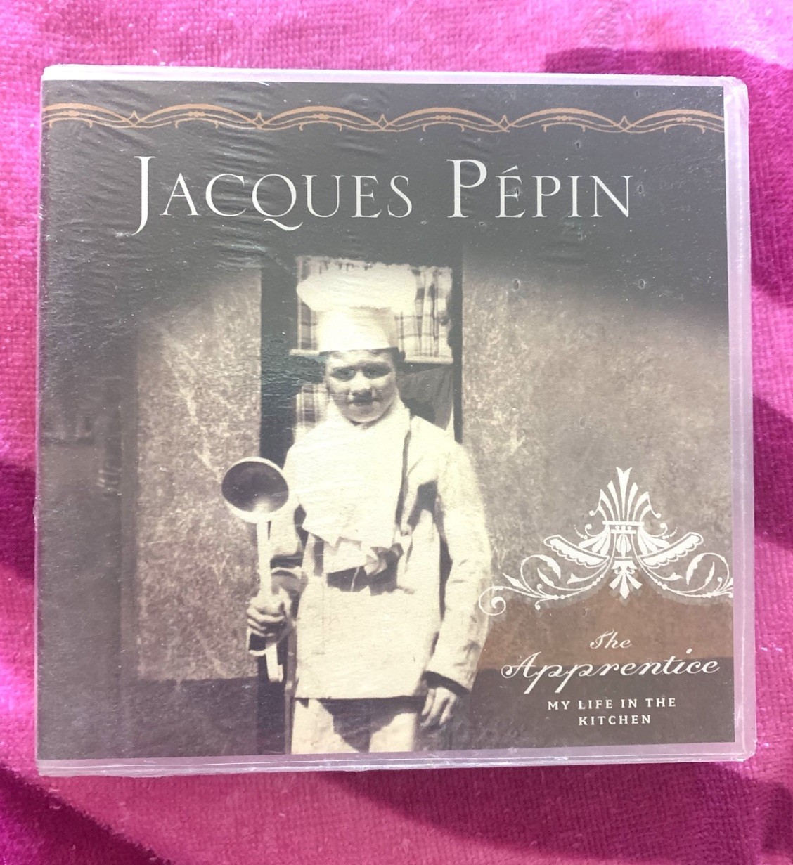 Apprentice : My Life in the Kitchen Jacques Pépin (2019, audio CDs) NEW SEALED