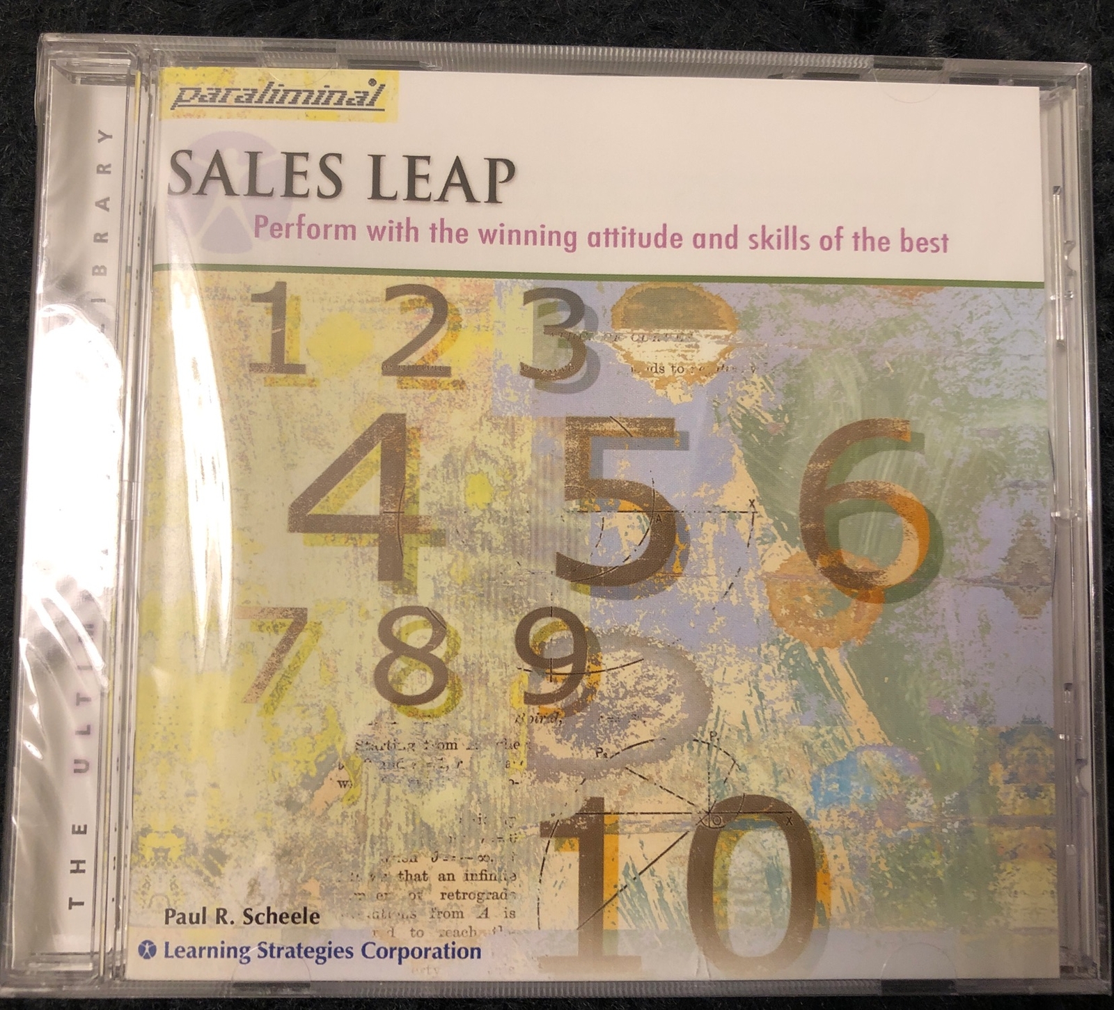 PARALIMINAL CD: Paul R Scheele — Sales Leap — Personal Development — SEALED