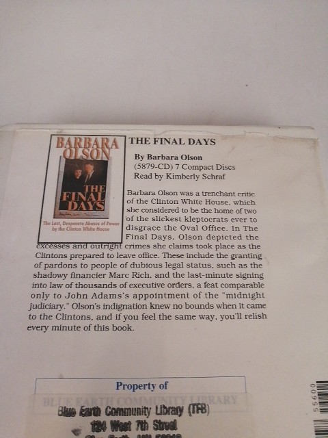 Audio Books CD Lot of 2 Fall of Giants, The Final Days Fact & Fiction Unabridged