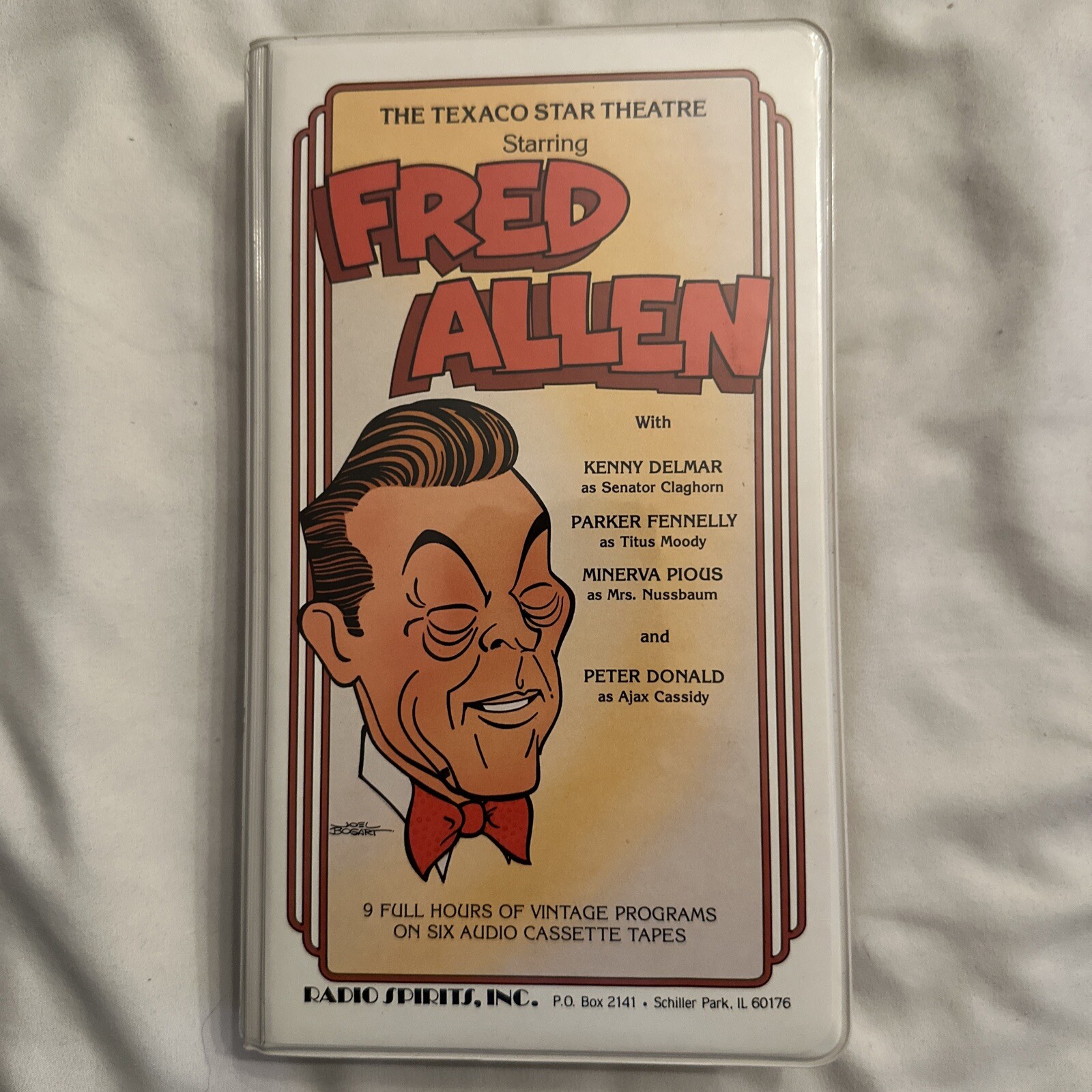 THE FRED ALLEN SHOW RADIO SPIRITS 9 HOURS ON 6 AUDIO CASSETTES 1991 Texaco Star