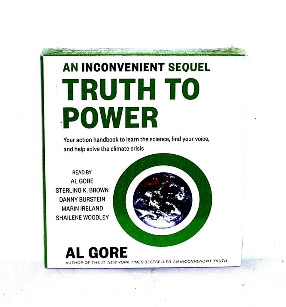 BOOK/AUDIOBOOK CD Al Gore Climate Change Activism Science TRUTH TO POWER