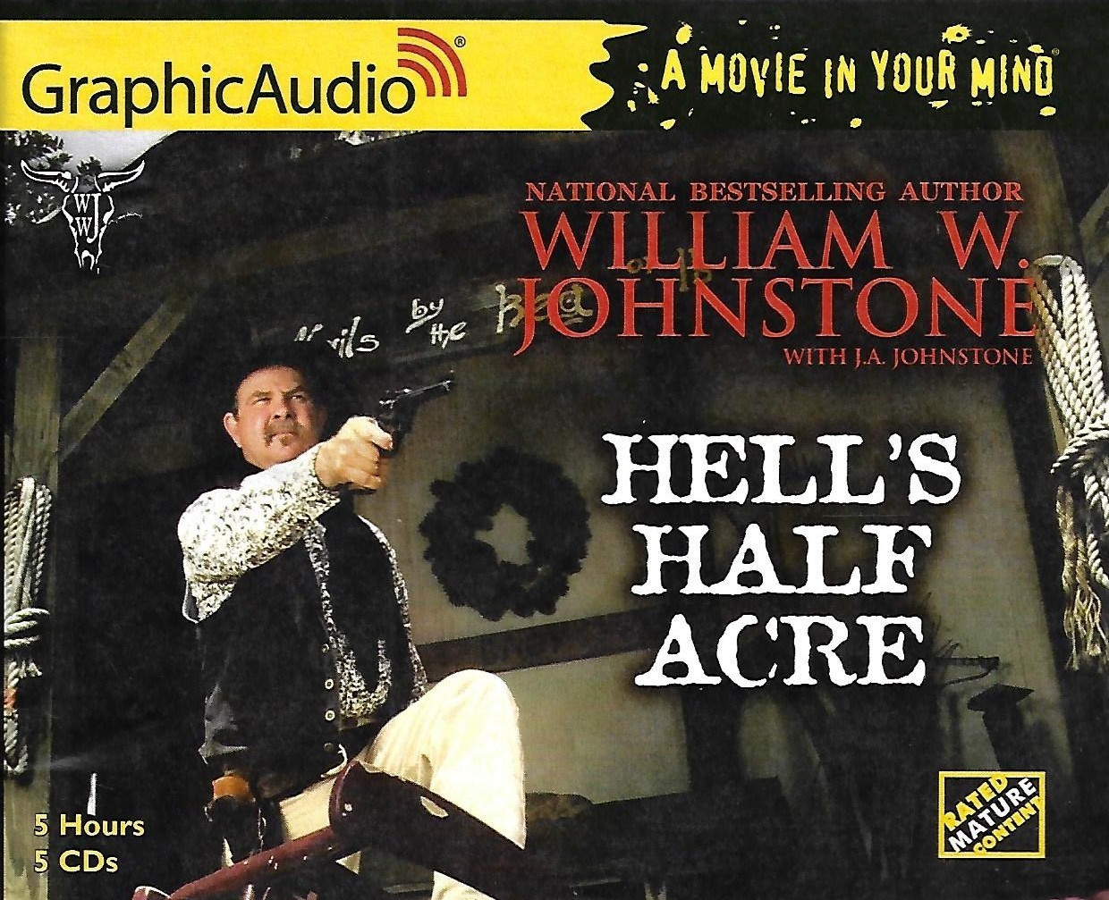 Hell’s Half Acre 1 by William W. Johnstone (CD, 5-Discs)