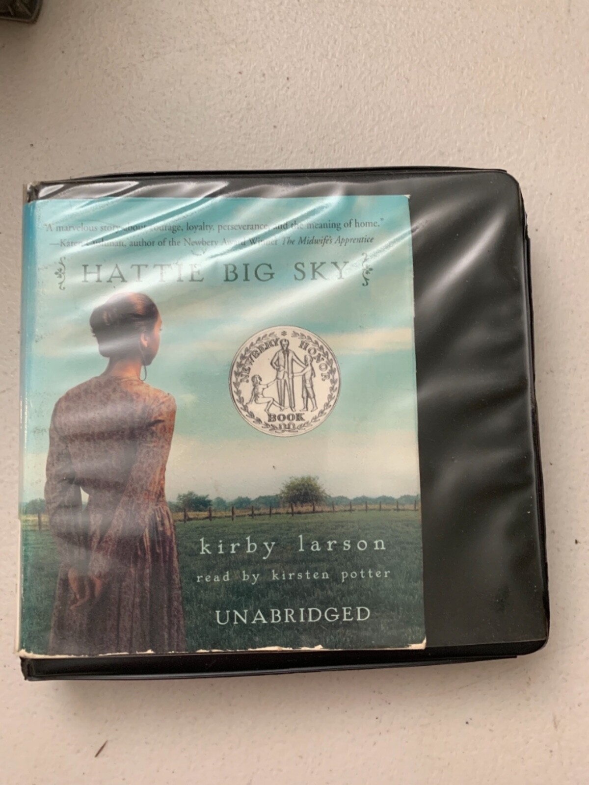 Shelf177 Audiobook~Hattie big sky Kirby Larson