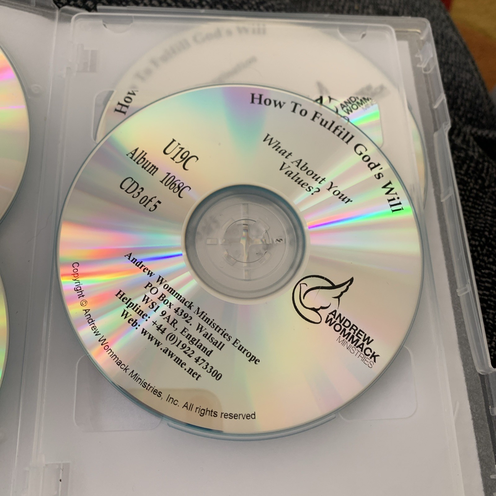How to Fulfill GOD’s Will by Andrew Wommack on 5 CD ‘s 2021