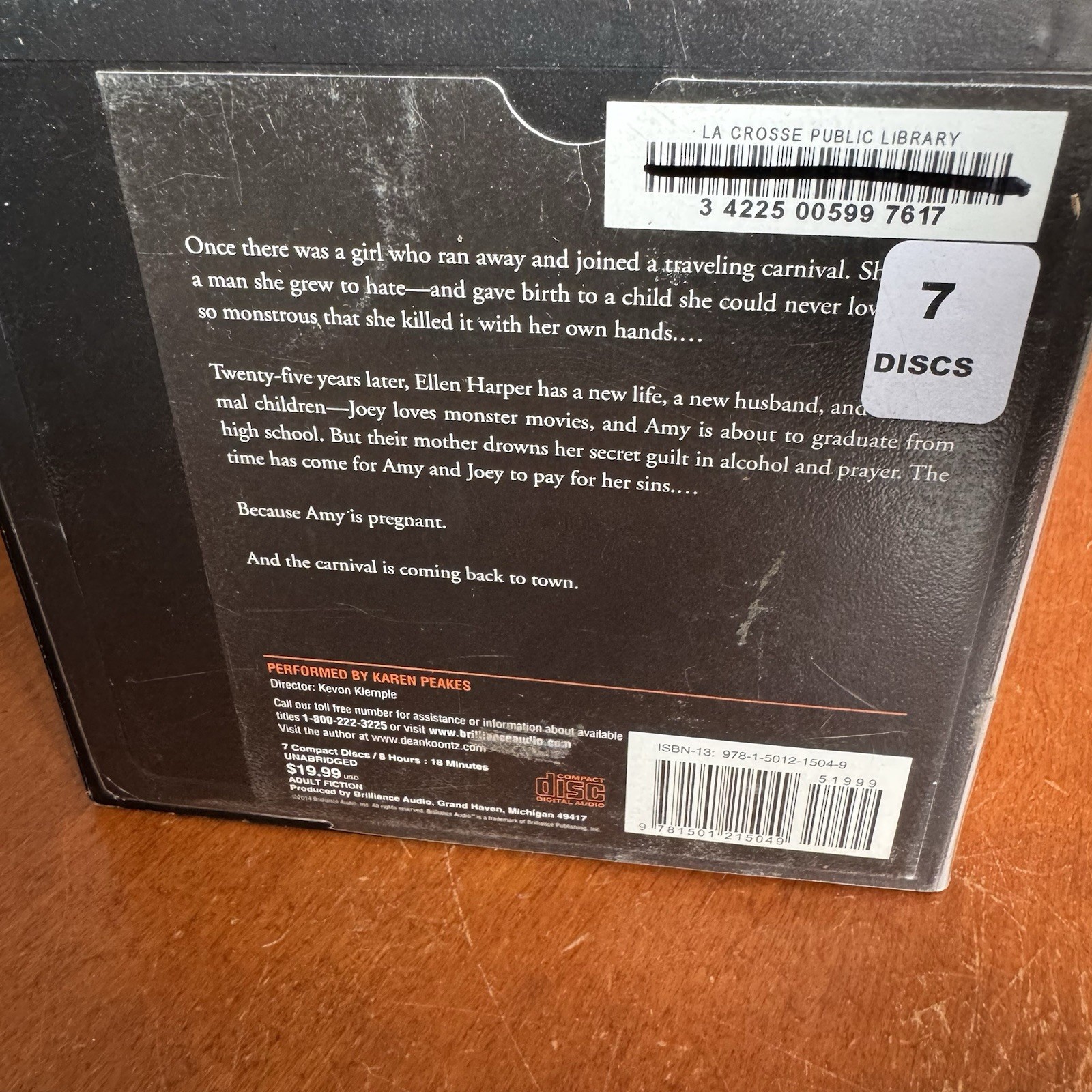 Lot: 2 Dean Koontz Audio Book CD The Funhouse Horror Quicksilver