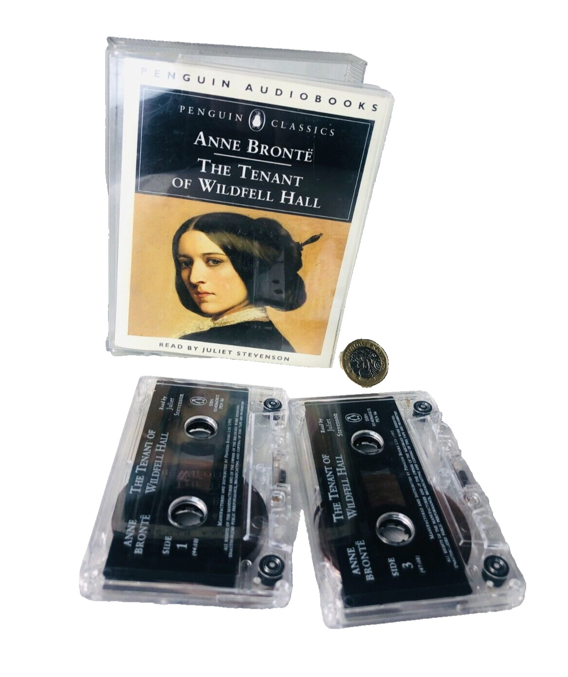 Cassette Tape Audio Book Anne Bronte The Tenant Wildfell Hall Mould Vintage ra
