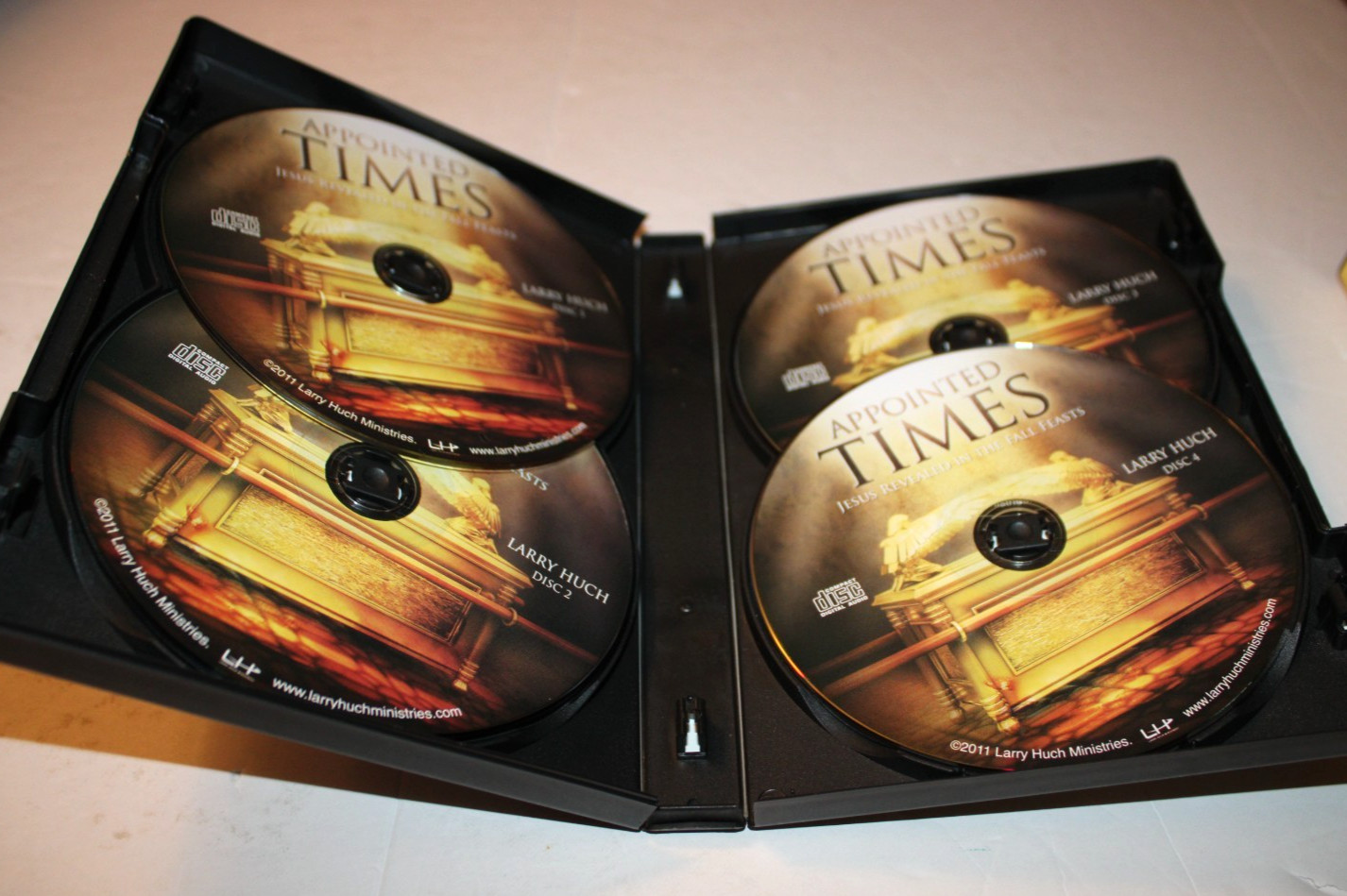 Lot of 2) Larry Huch CD Audiobooks Appointed Times &Pentecost