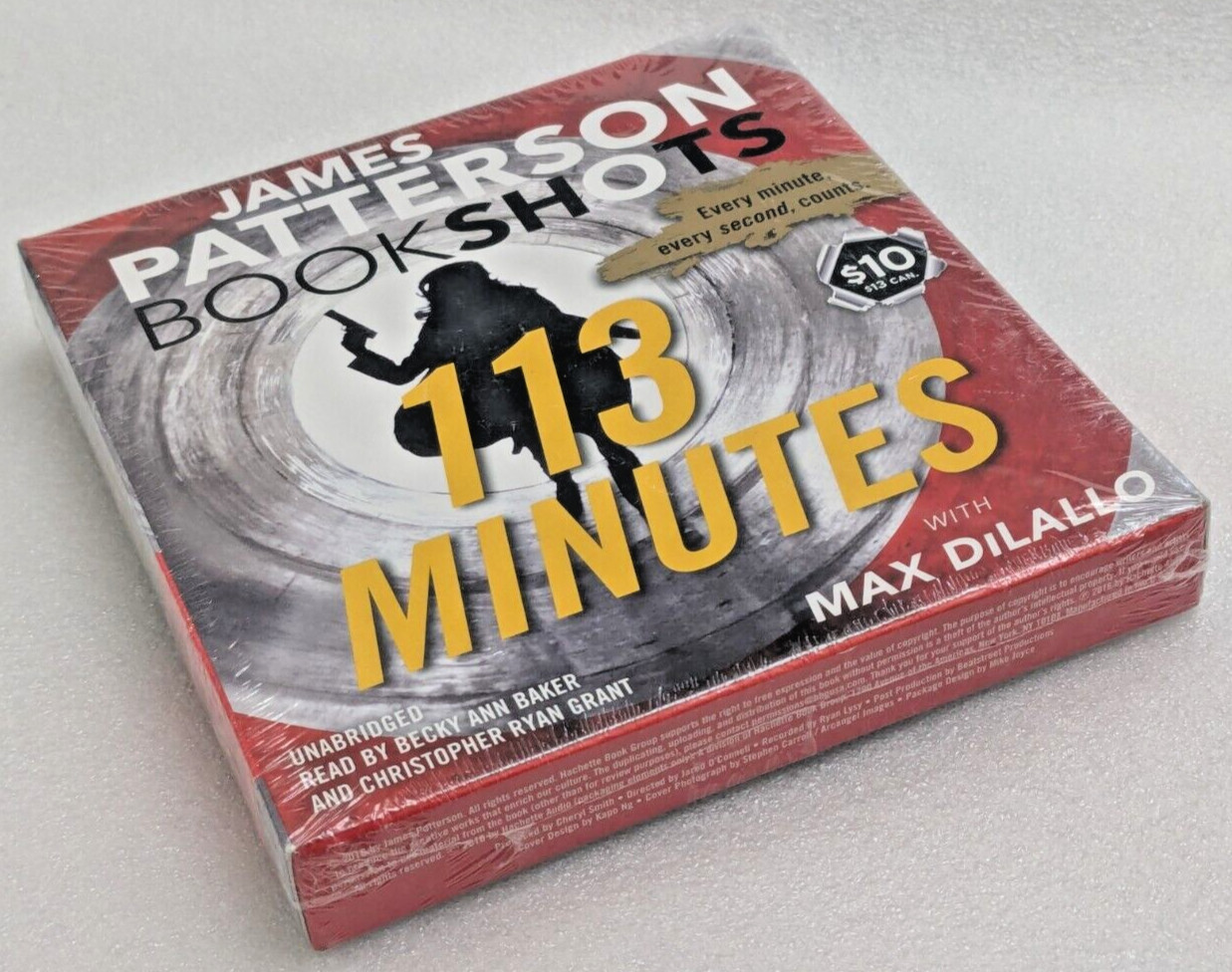 113 Minutes James Patterson Bookshots Max with DiLallo (CD-Audiobook, 2016) NEW