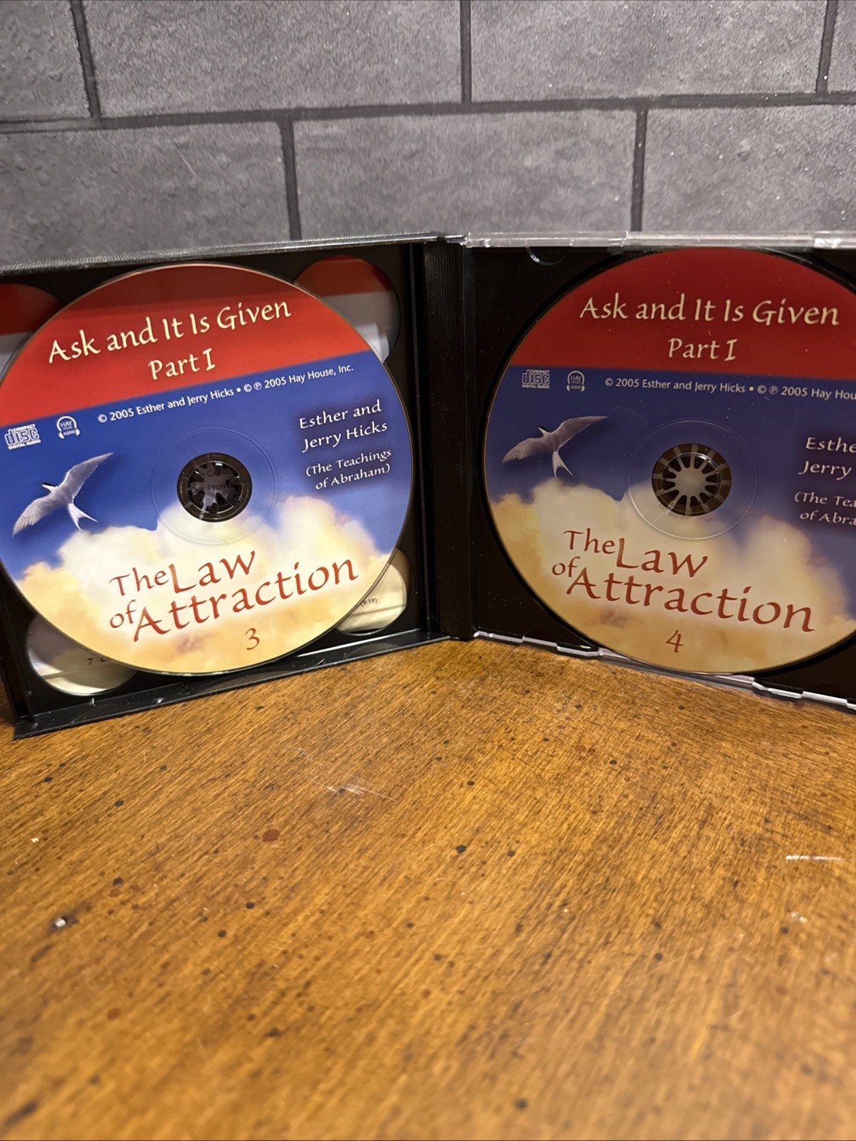 Hay House Ask and It Is Given Part I Esther & Jerry Hicks Audio CD Self-Help