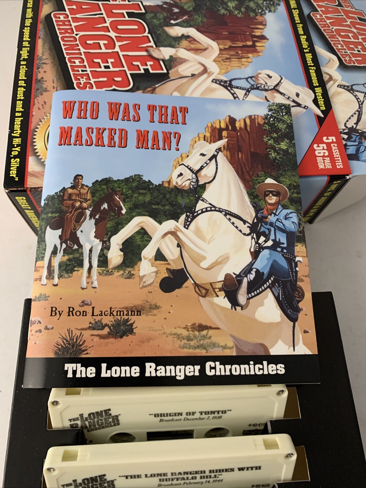 The Lone Ranger Chronicles (5 Cassettes, w/ Booklet) Limited Collector’s Edition