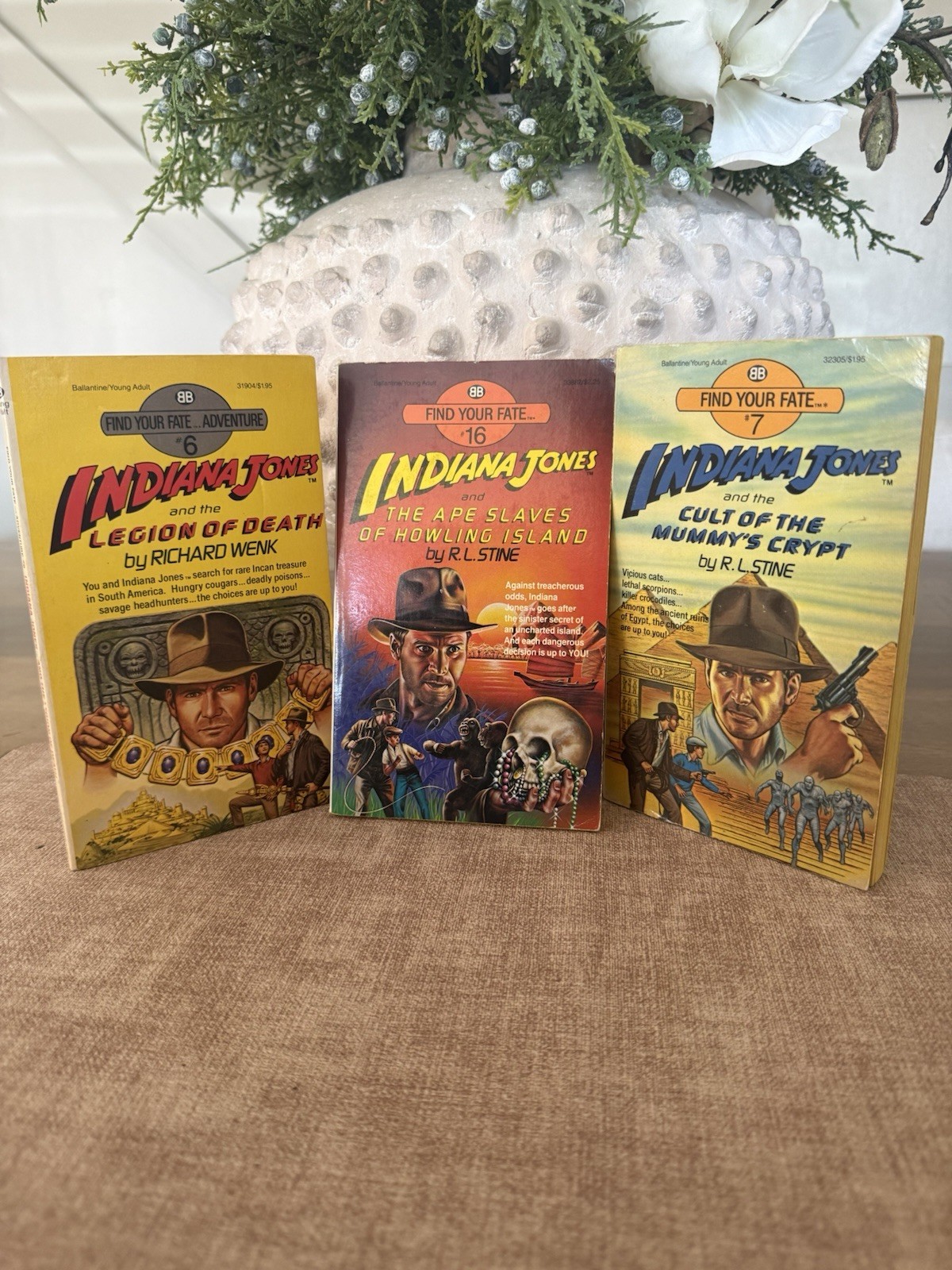 3 Indiana Jones FIND YOUR FATE Ape Slaves of Howling Island Cult Legion Book 16