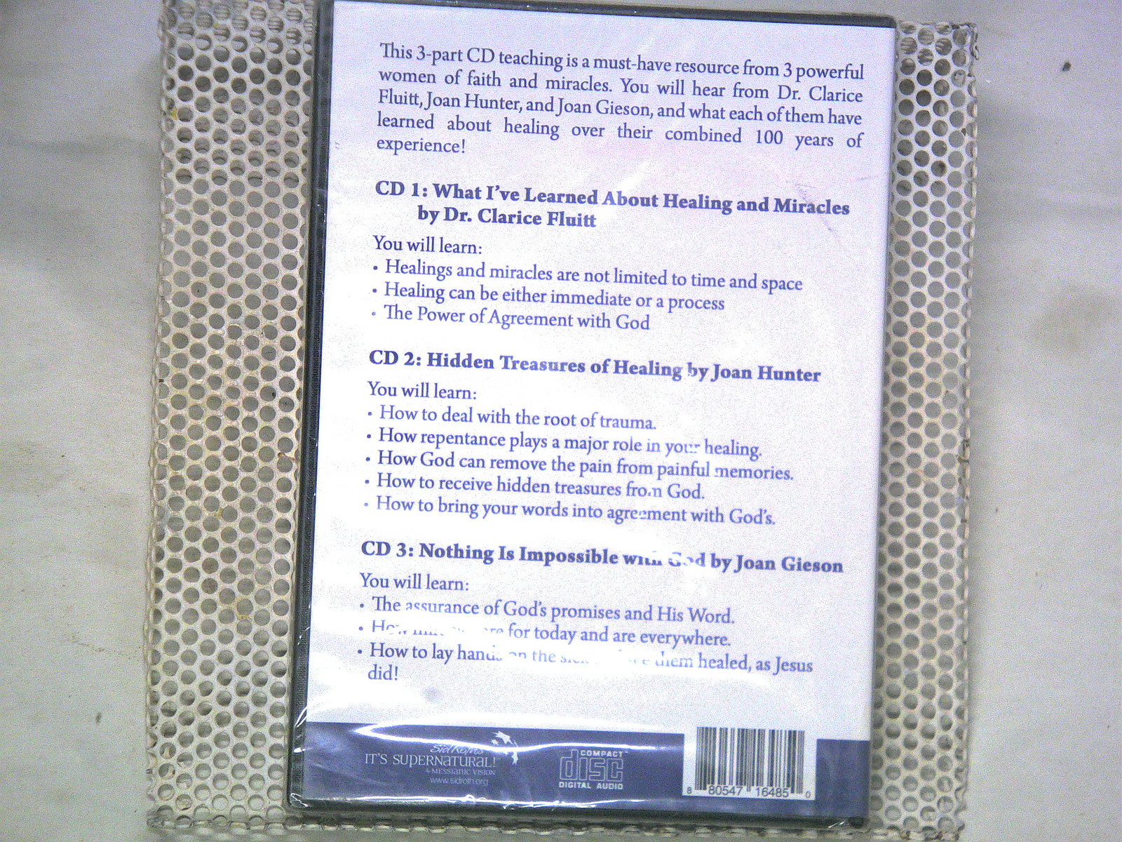 What I’ve Learned About Healing & Miracles by Dr Clarice Fluitt Joan Hunter